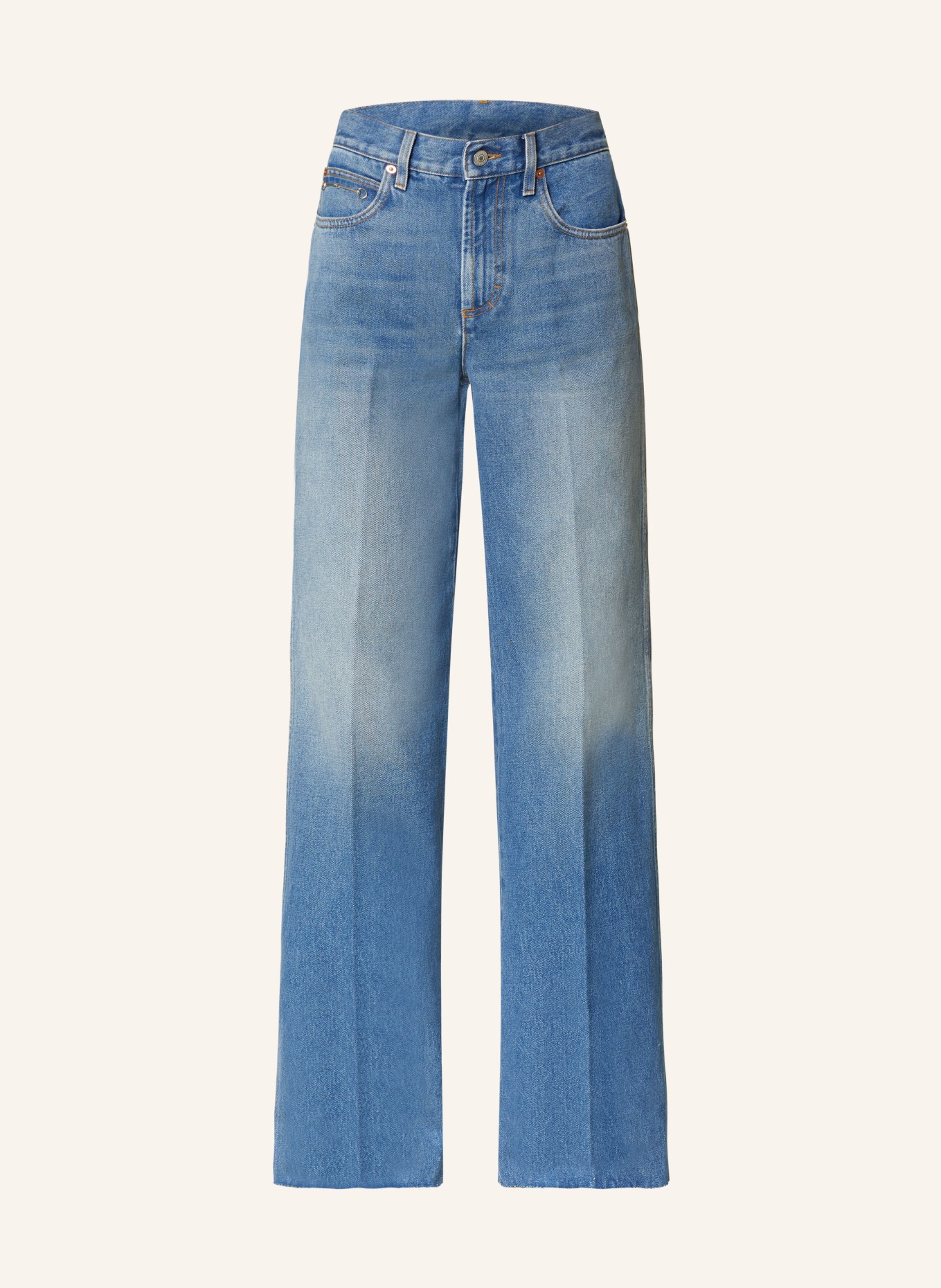 GUCCI Mom jeans, Color: 4447 Blue/Mix (Image 1)