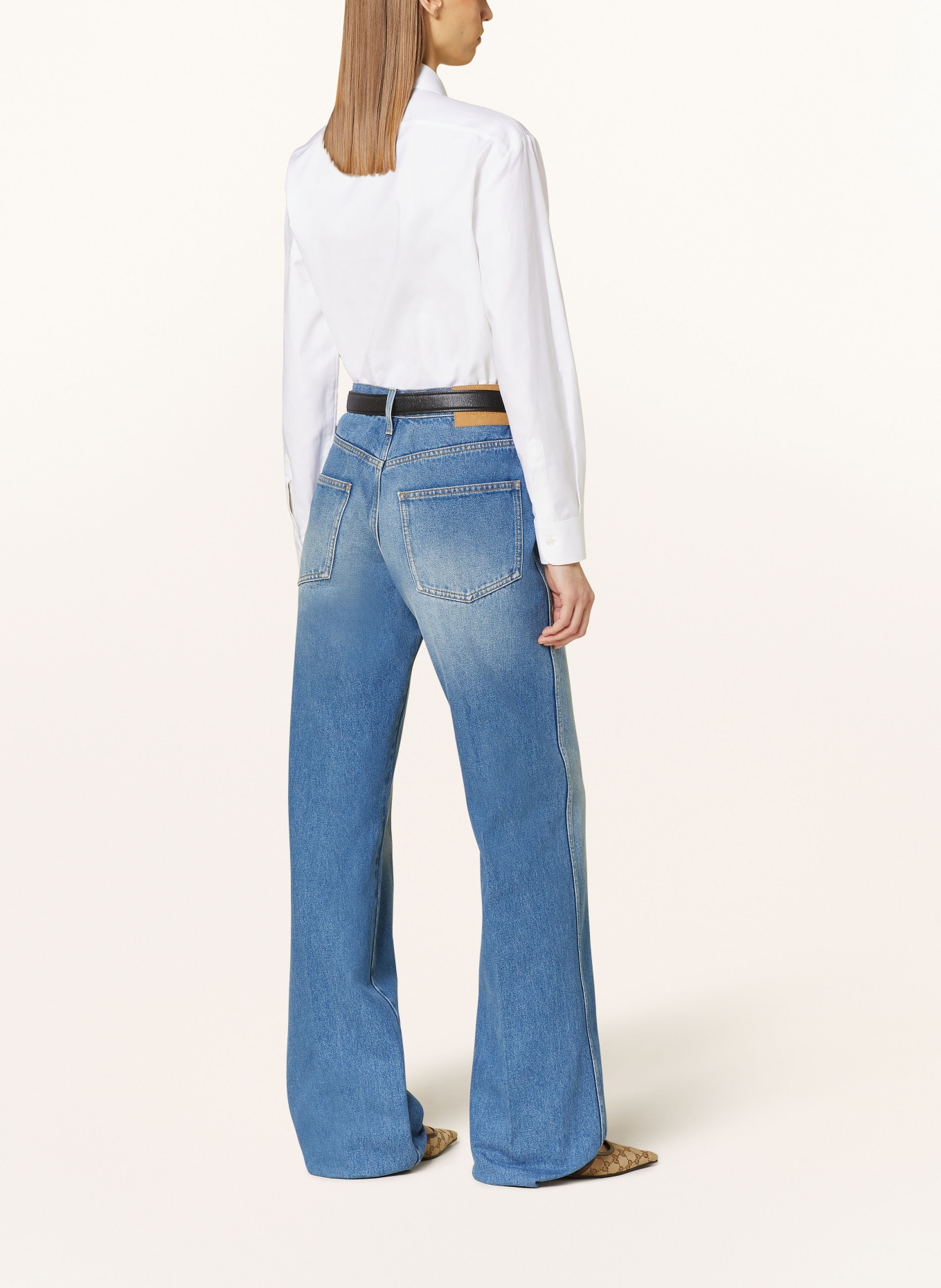 GUCCI Mom jeans, Color: 4447 Blue/Mix (Image 3)