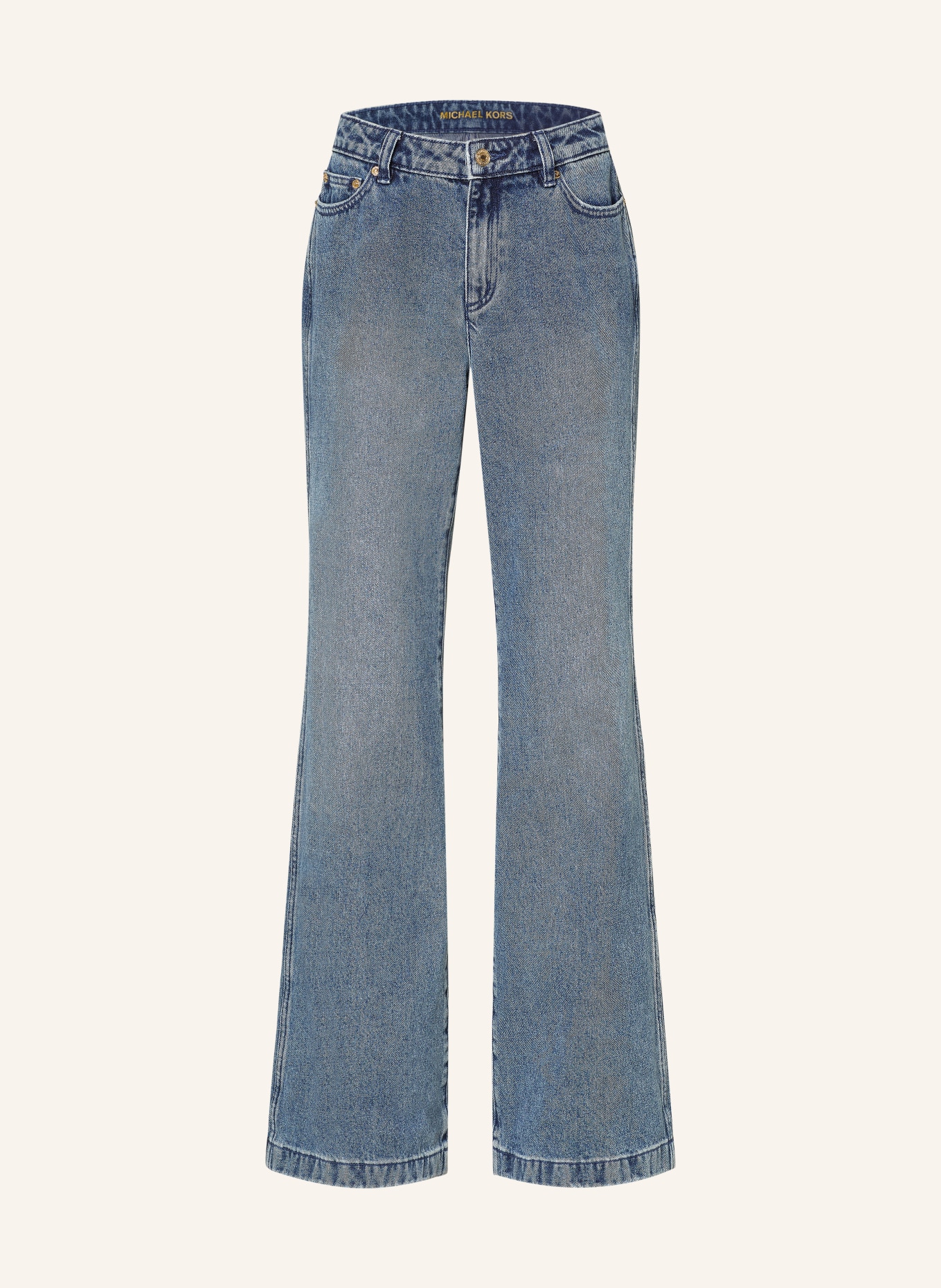 MICHAEL KORS Flared jeans, Color: 913 DUSK BLUE WASH (Image 1)