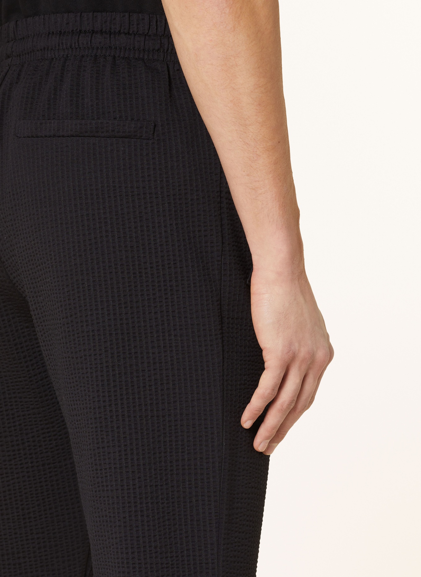 HARRIS WHARF LONDON Suit trousers extra slim fit, Color: BLACK (Image 6)