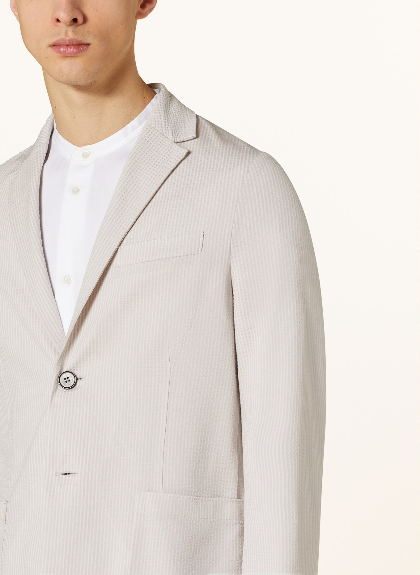 HARRIS WHARF LONDON Suit jacket extra slim fit, Color: BEIGE/ CREAM (Image 5)
