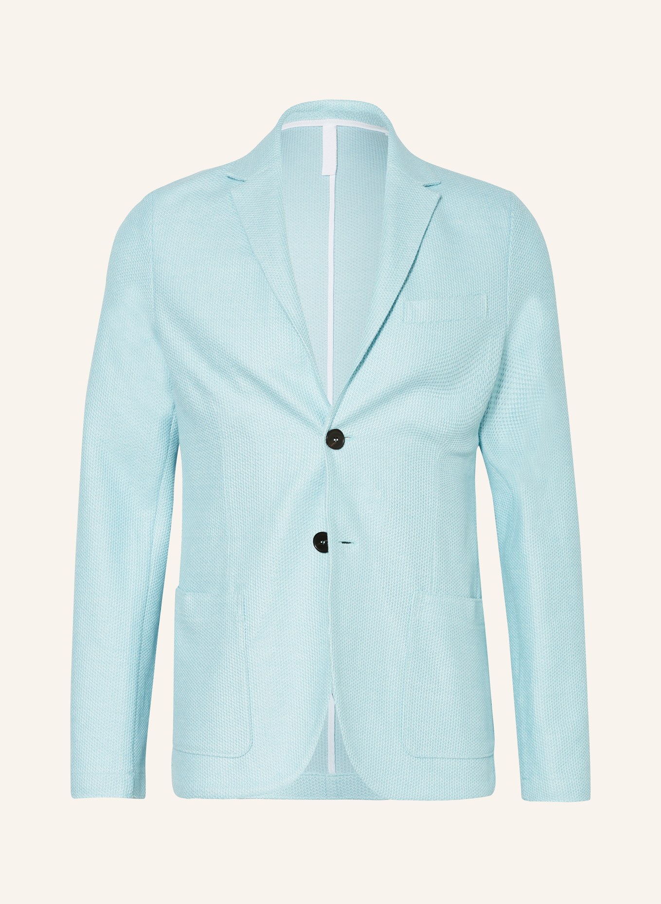 HARRIS WHARF LONDON Linen jacket extra slim fit, Color: LIGHT BLUE (Image 1)