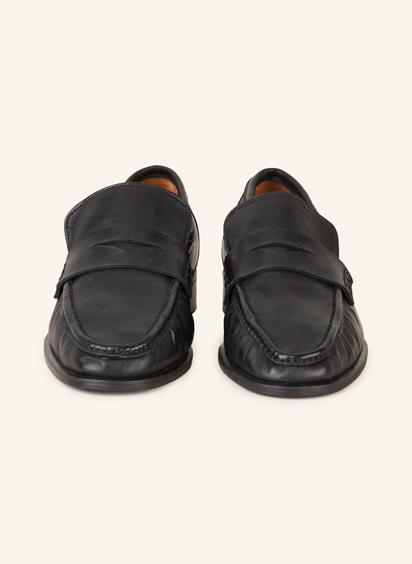 billi bi Penny loafers, Color: BLACK (Image 3)