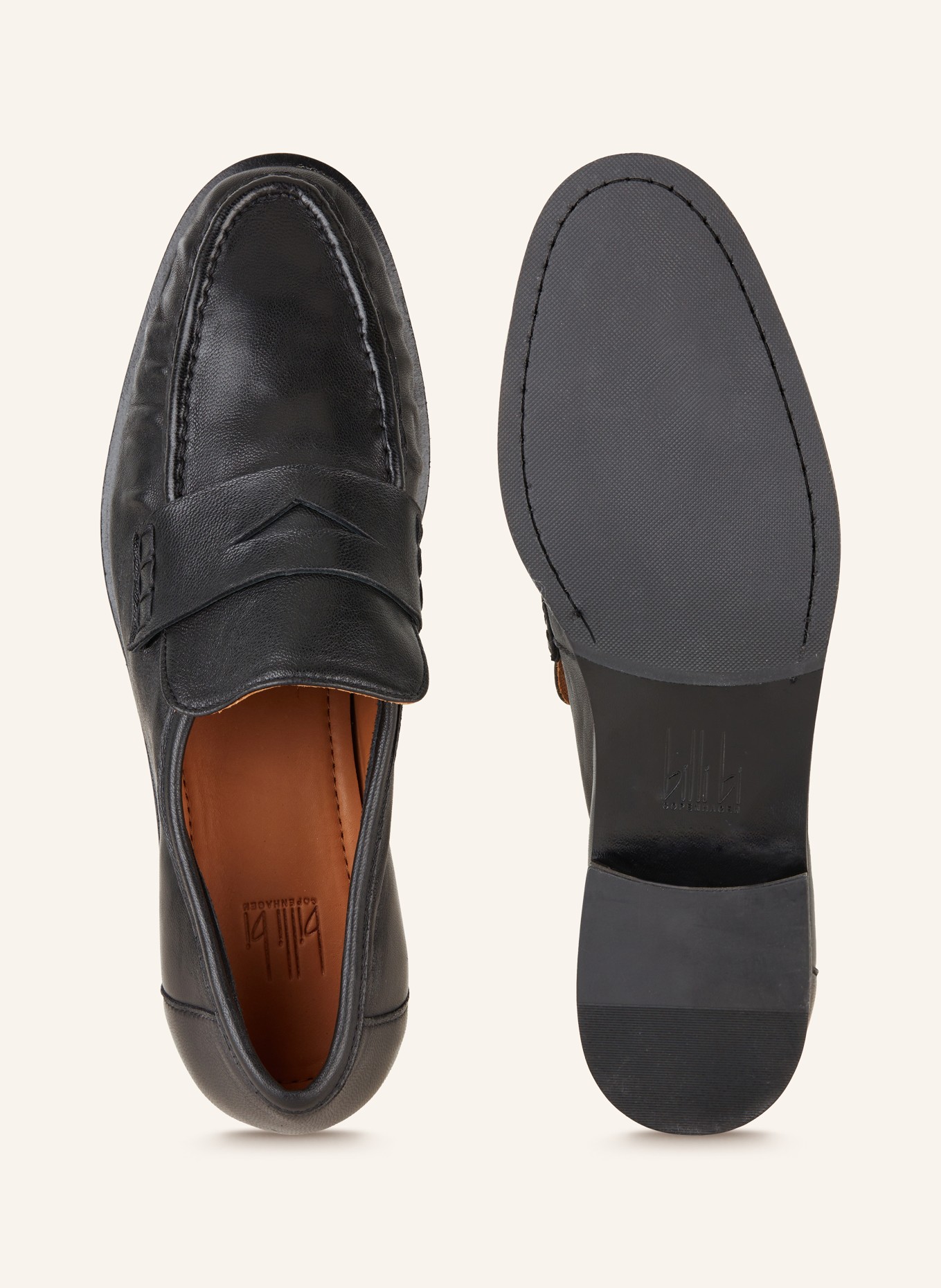billi bi Penny loafers, Color: BLACK (Image 5)