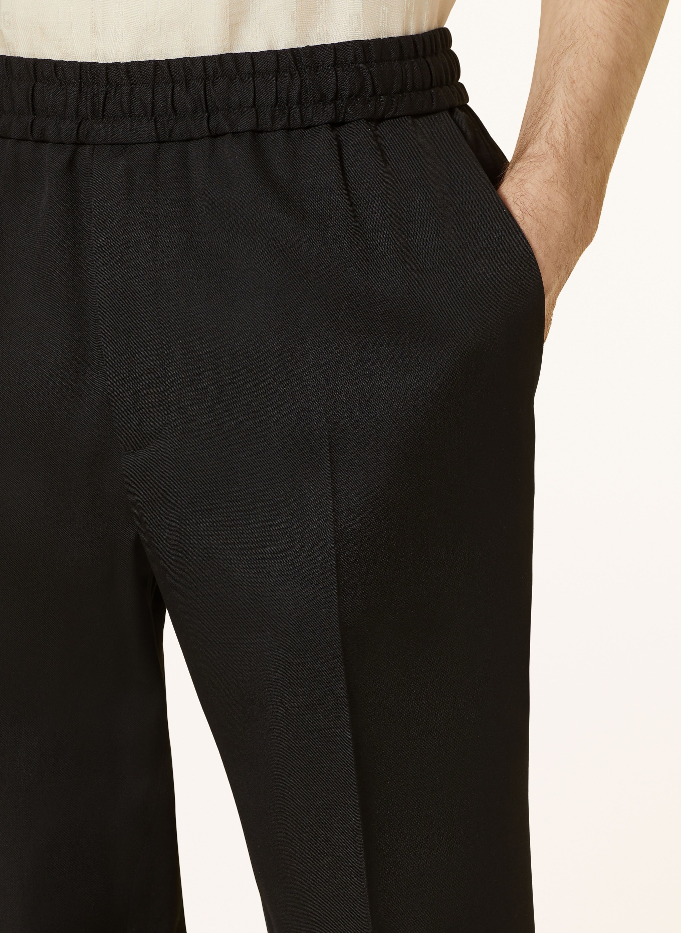 GOLDEN GOOSE Spodnie extra slim fit, Kolor: CZARNY (Obrazek 5)