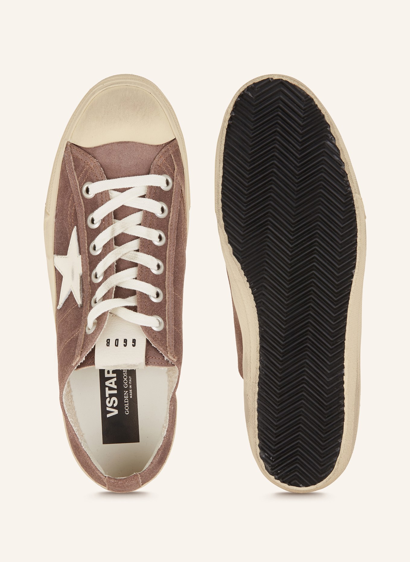 GOLDEN GOOSE Sneakers V-STAR 2, Color: TAUPE (Image 5)
