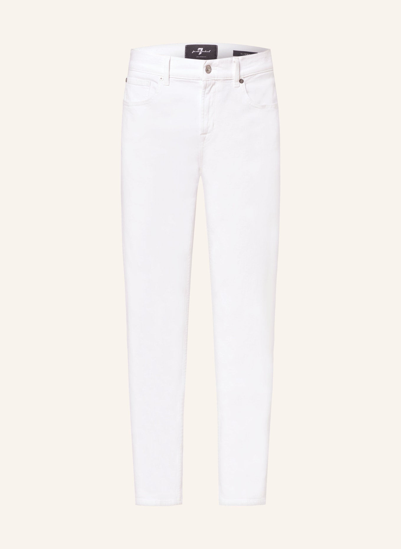 7 for all mankind Jeans SLIMMY Slim Fit, Farbe: WHITE (Bild 1)