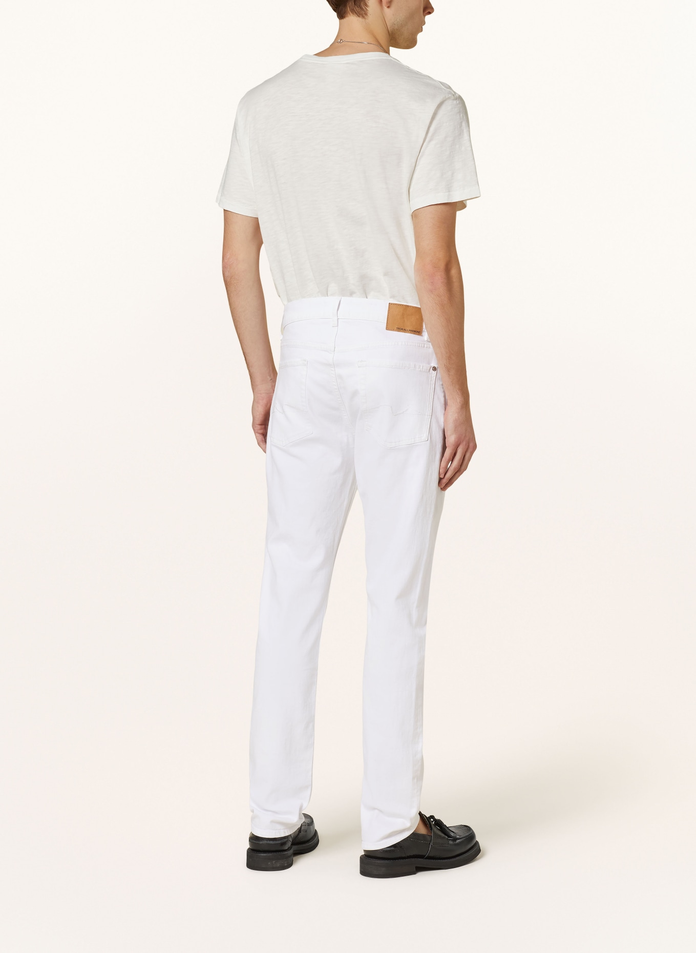 7 for all mankind Jeans SLIMMY Slim Fit, Farbe: WHITE (Bild 3)
