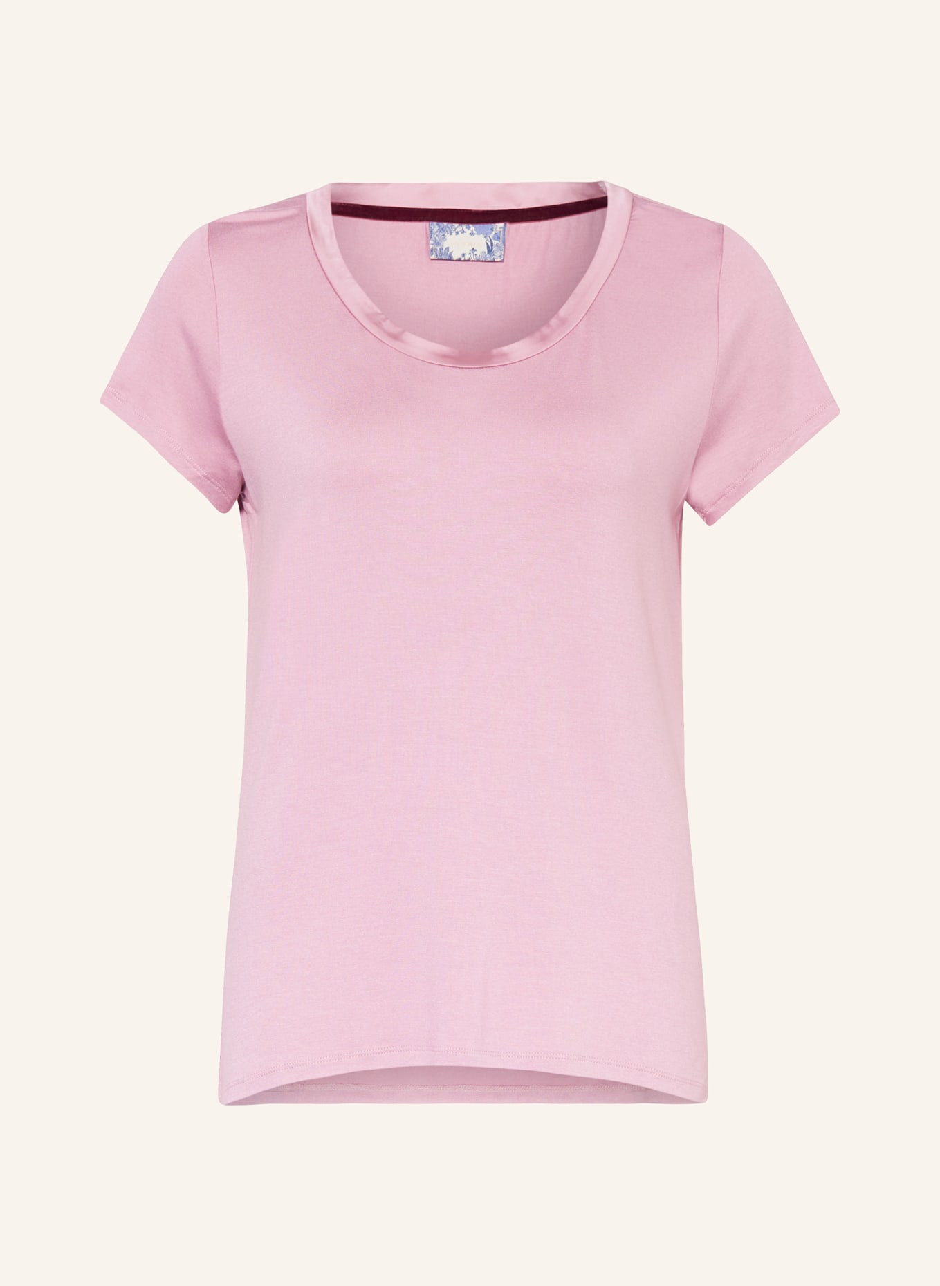 ESSENZA Pajama shirt LUYZA UNI, Color: PINK (Image 1)