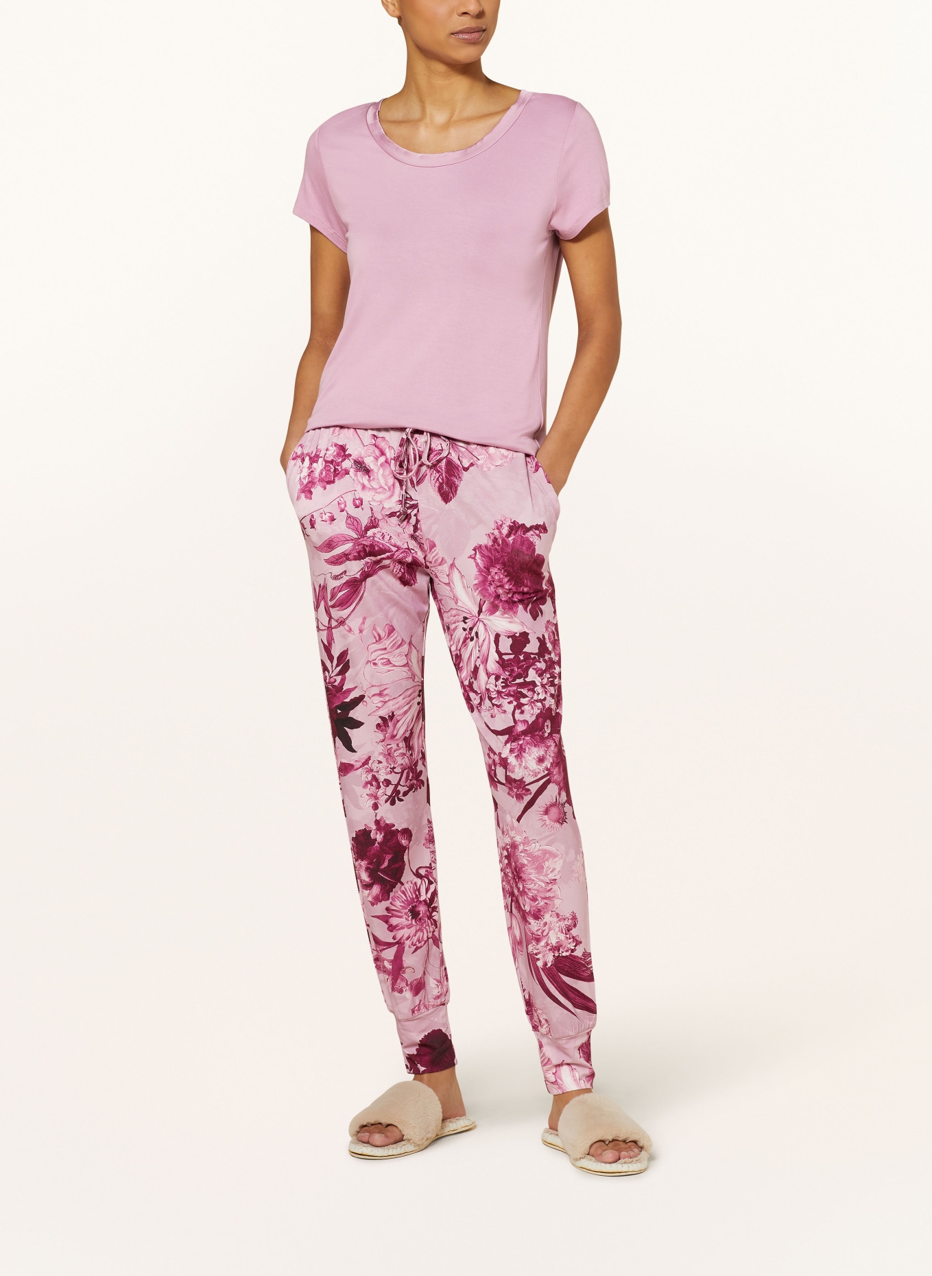 ESSENZA Pajama pants JULES ROSEMARY, Color: PINK/ FUCHSIA (Image 2)