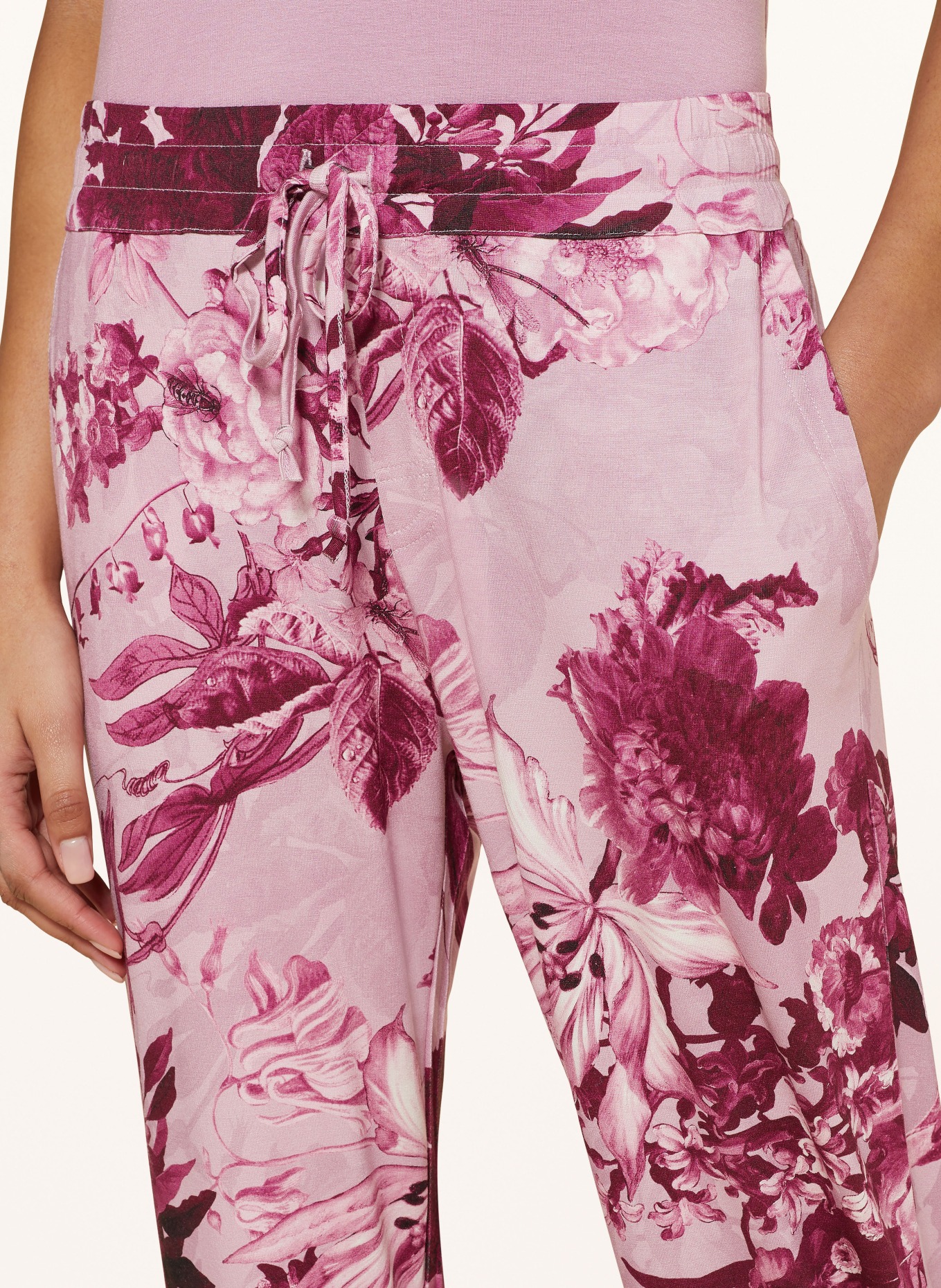 ESSENZA Pajama pants JULES ROSEMARY, Color: PINK/ FUCHSIA (Image 4)