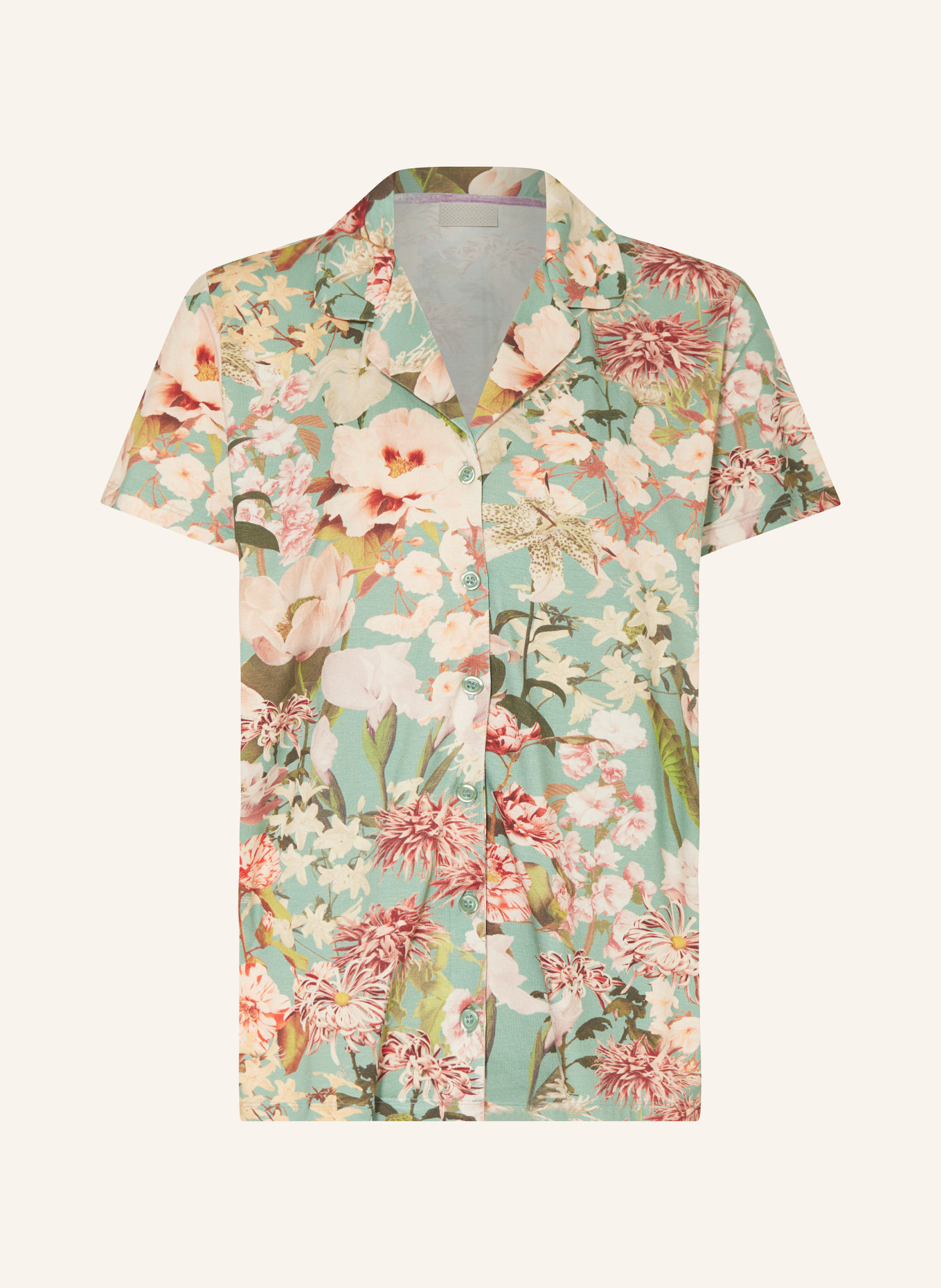ESSENZA Koszulka od piżamy MARENTE NOLESTE, Kolor: ZIELONY (Obrazek 1)