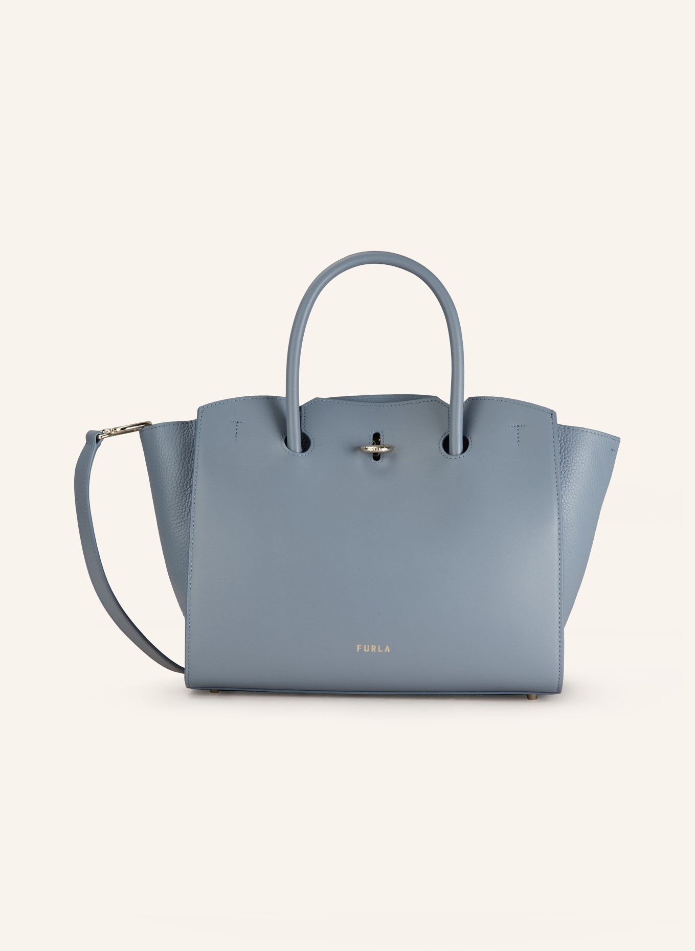 FURLA Handbag GENESI, Color: BLUE GRAY (Image 1)
