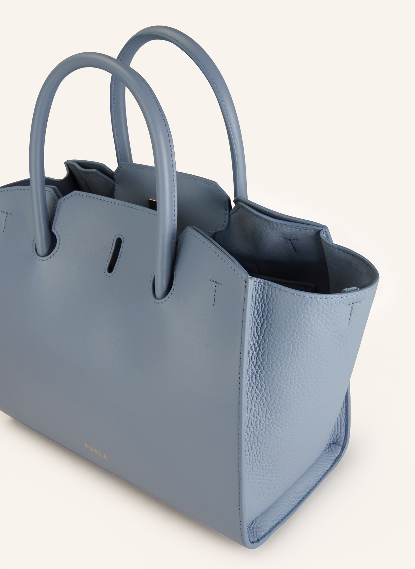 FURLA Handbag GENESI, Color: BLUE GRAY (Image 3)