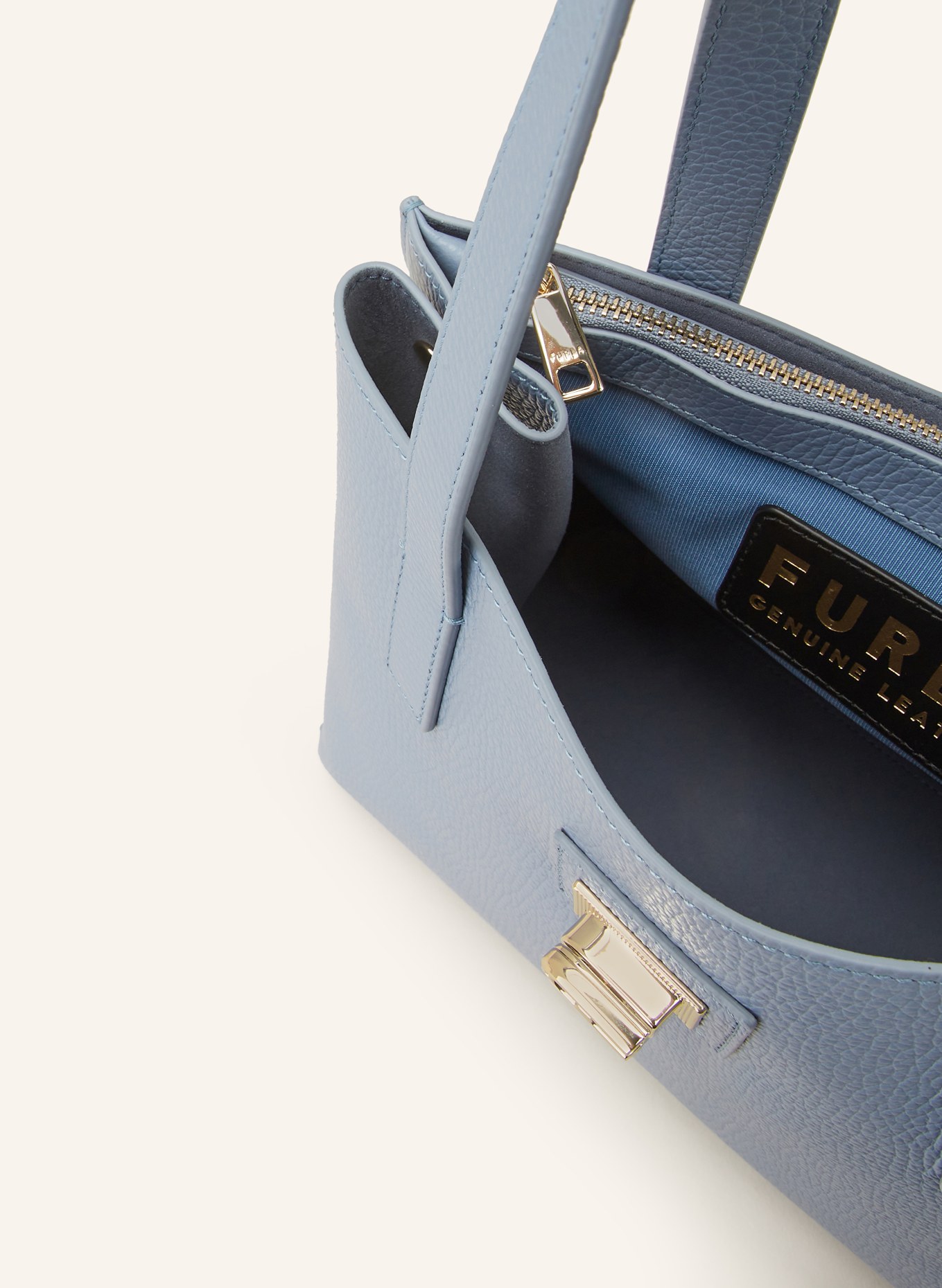 FURLA Handbag 1927, Color: BLUE GRAY (Image 3)
