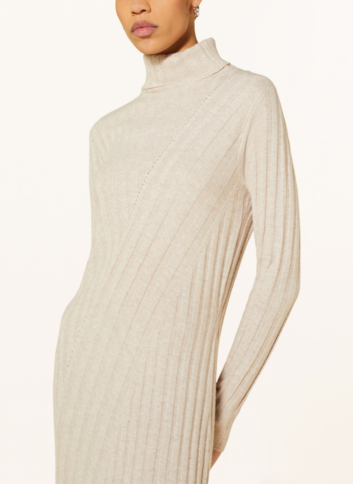 REISS Knit dress CADY in cream