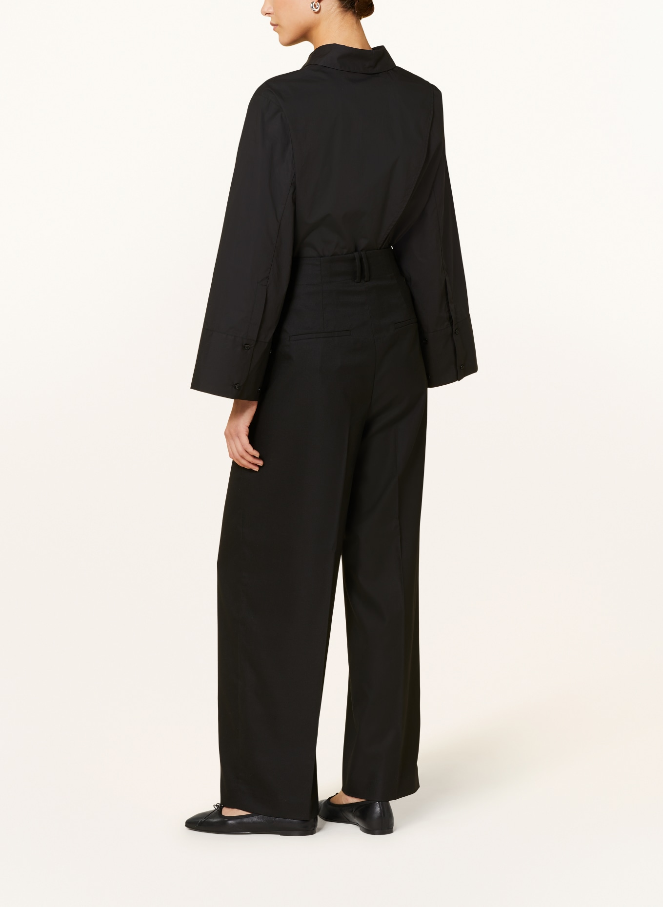InWear Wide leg trousers THYIW, Color: BLACK (Image 3)