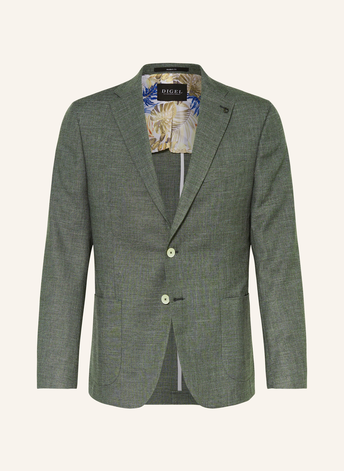 DIGEL Suit jacket EDWARD modern fit, Color: GREEN (Image 1)