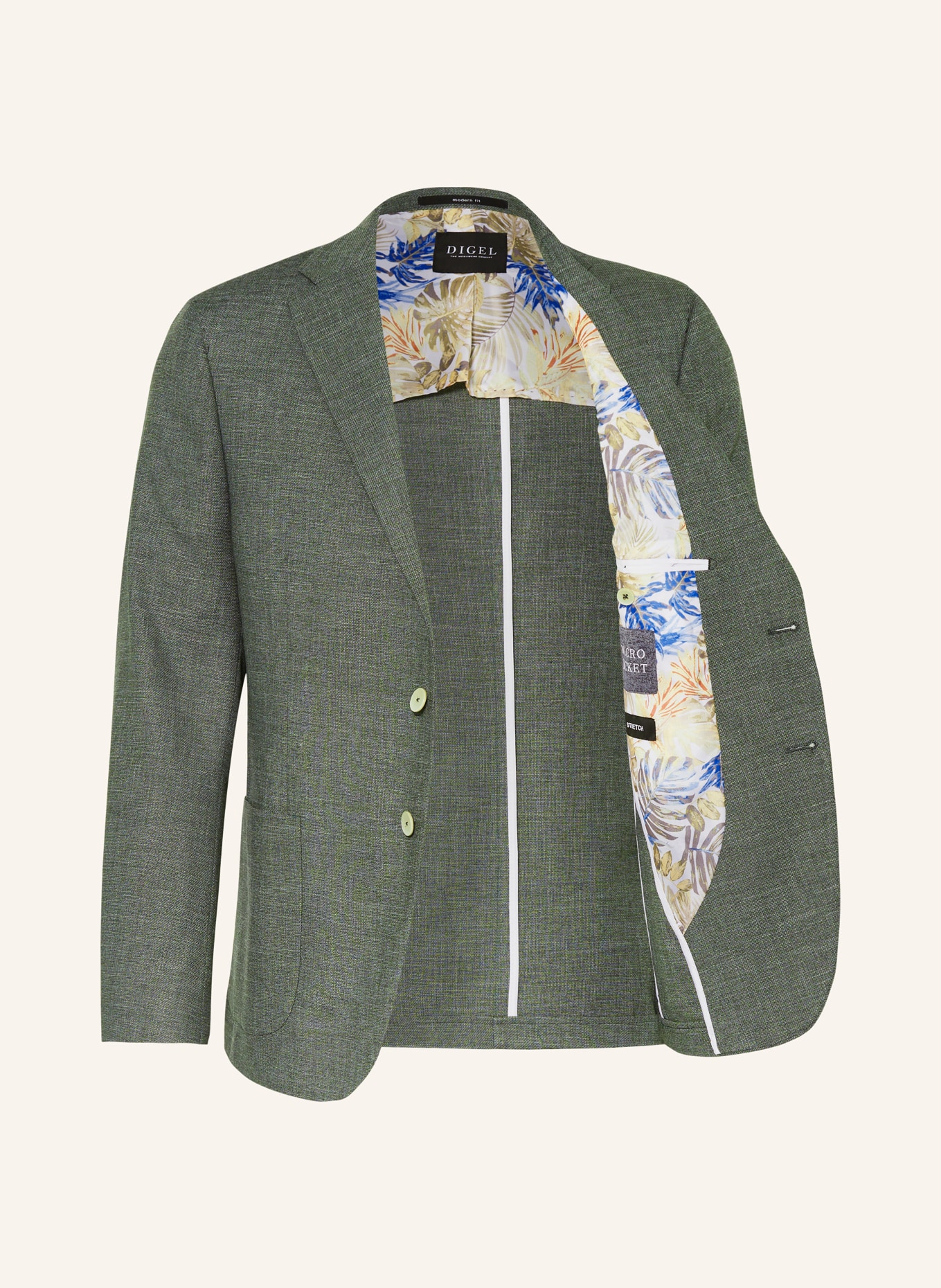 DIGEL Suit jacket EDWARD modern fit, Color: GREEN (Image 4)