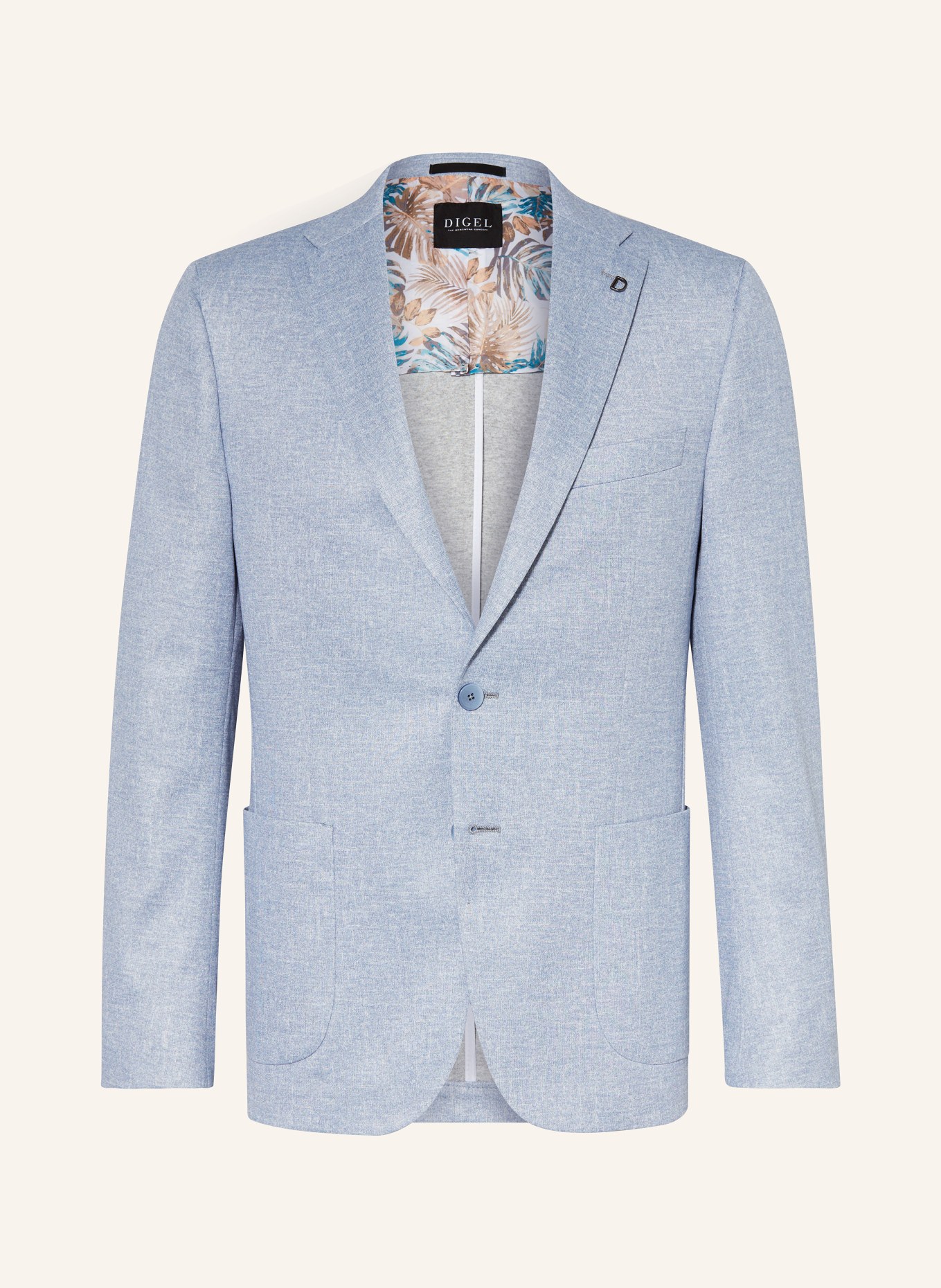 DIGEL Suit jacket EDWARD regular fit in jersey, Color: LIGHT BLUE (Image 1)