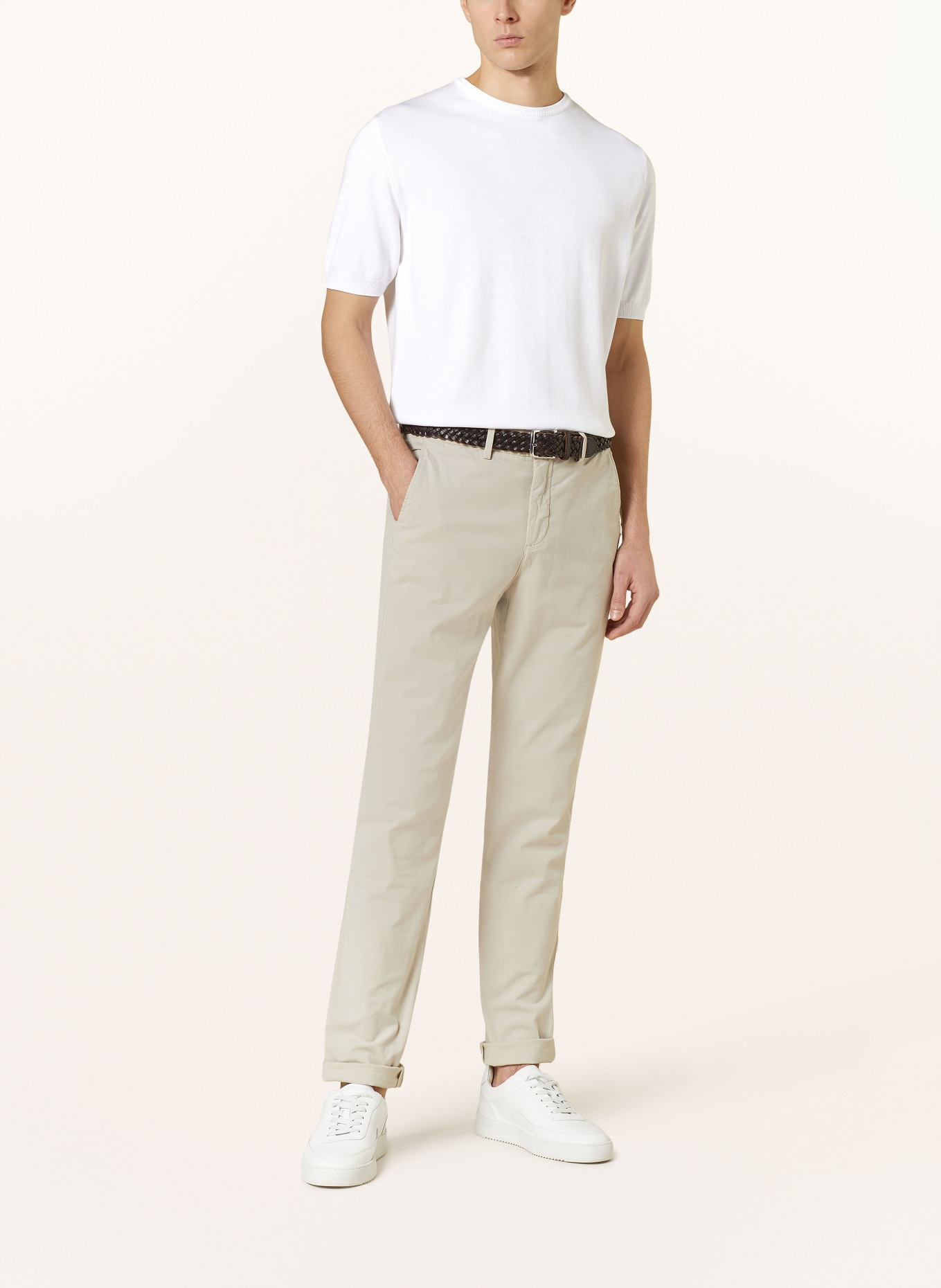 DIGEL Knit shirt FAROS, Color: WHITE (Image 2)