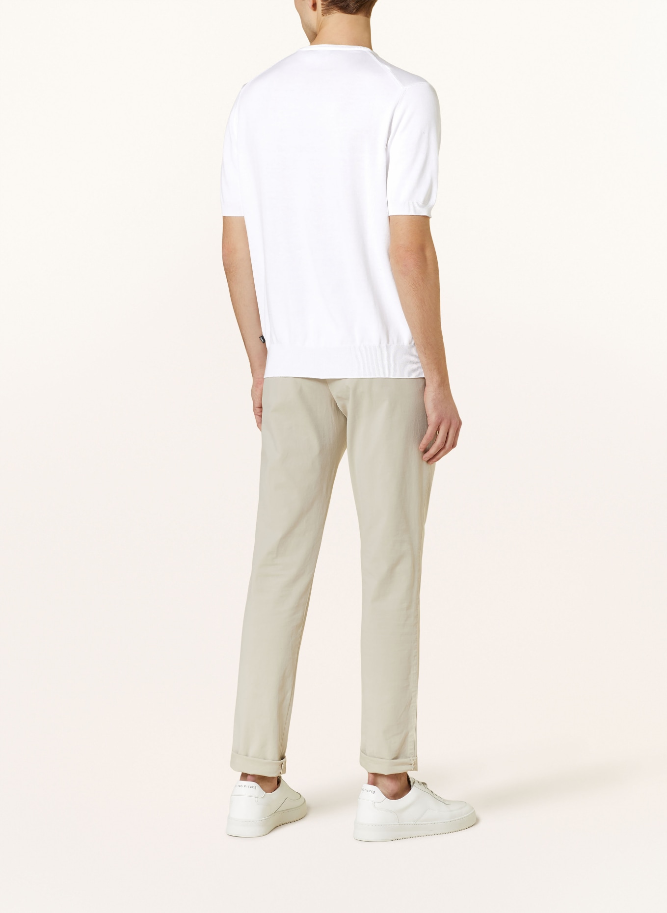 DIGEL Knit shirt FAROS, Color: WHITE (Image 3)