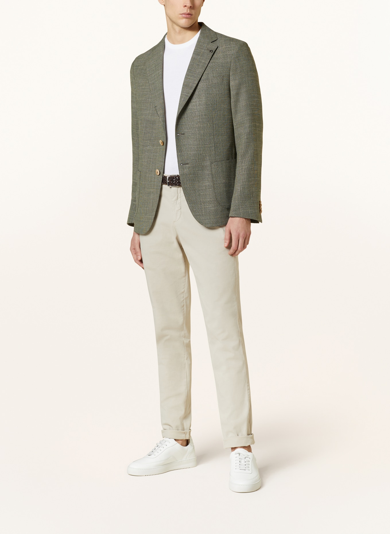 DIGEL Tailored jacket KRISTO Slim Fit, Color: GREEN (Image 2)