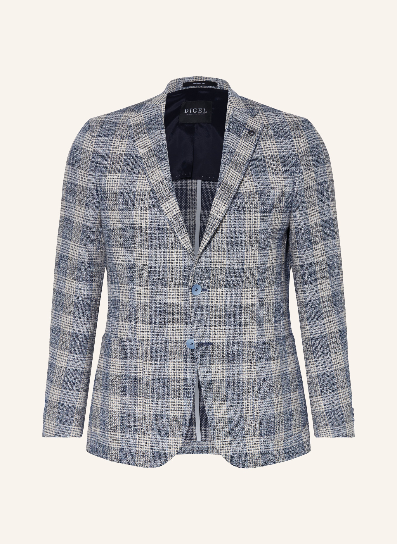 DIGEL Tailored jacket EDWARD Modern Fit, Color: BLUE/ LIGHT BLUE/ WHITE (Image 1)