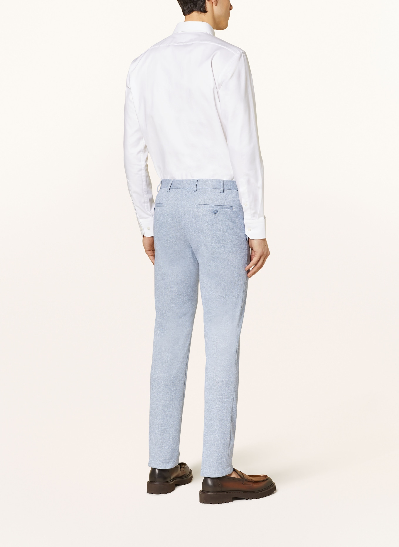 DIGEL Oblekové kalhoty SERGIO-ST Regular Fit z žerzeje, Barva: 26 BLAU (Obrázek 4)