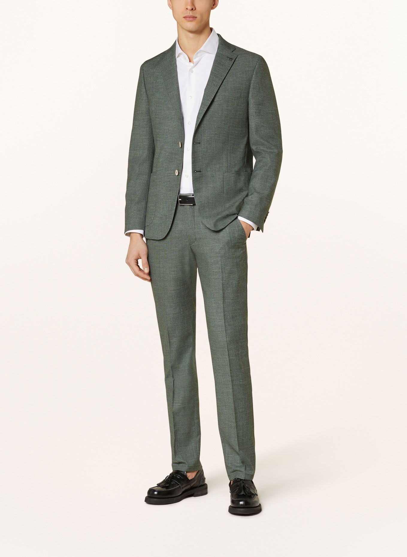 DIGEL Suit trousers SERGIO modern fit, Color: GREEN (Image 2)