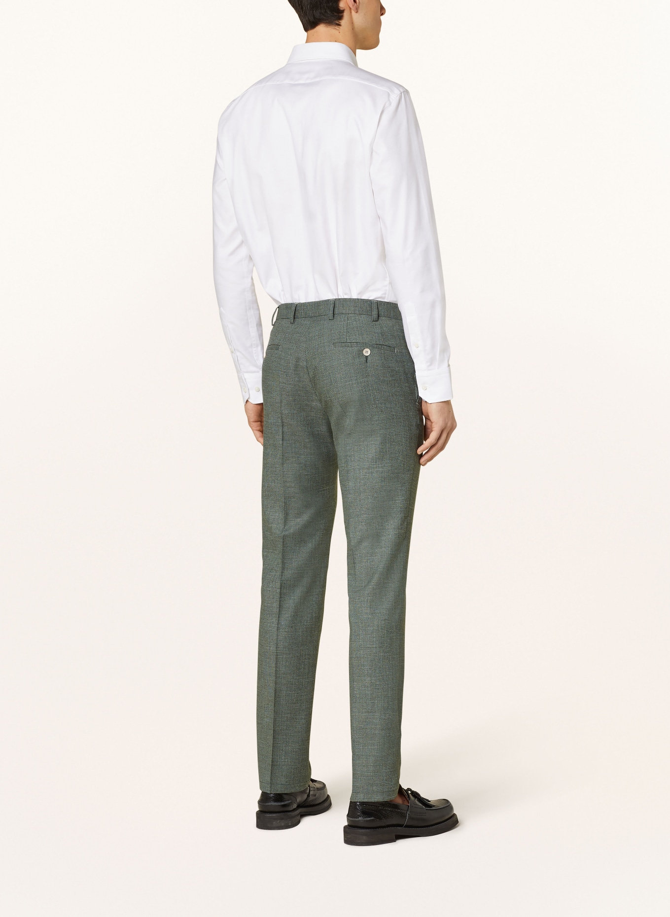 DIGEL Oblekové kalhoty SERGIO Modern Fit, Barva: ZELENÁ (Obrázek 4)