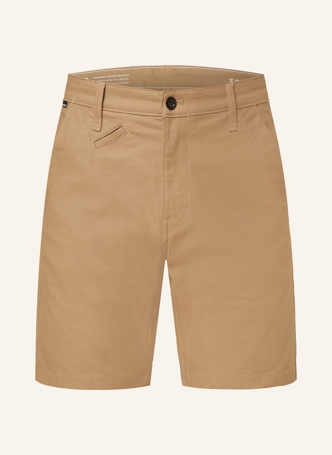 G-Star RAW Chino shorts BRONSON, Color: BEIGE (Image 1)