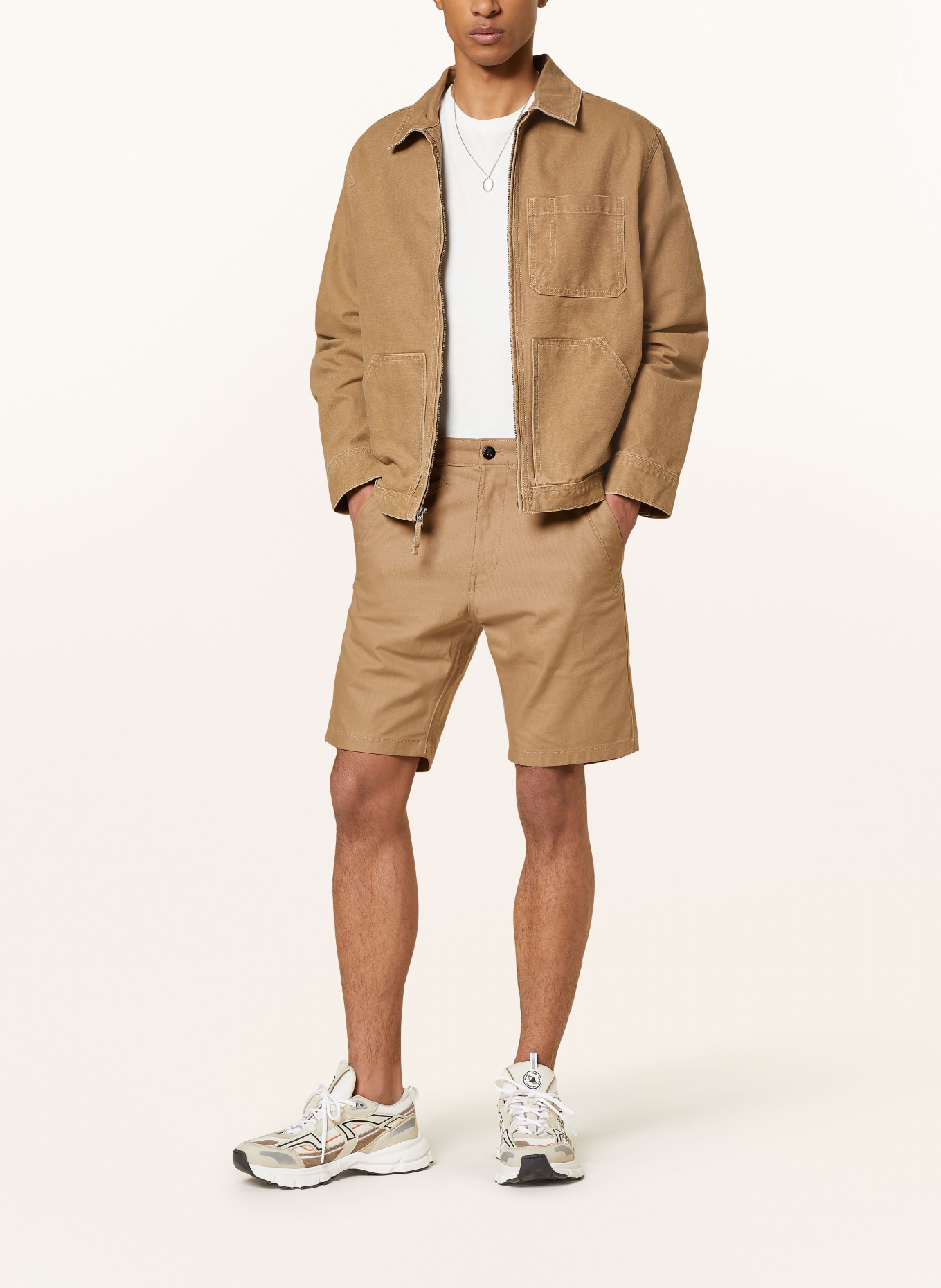 G-Star RAW Chino shorts BRONSON, Color: BEIGE (Image 2)