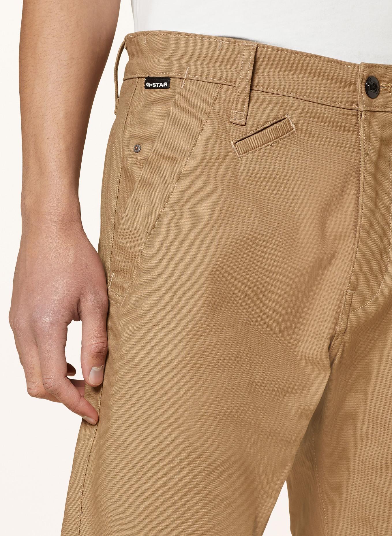 G-Star RAW Chino shorts BRONSON, Color: BEIGE (Image 5)