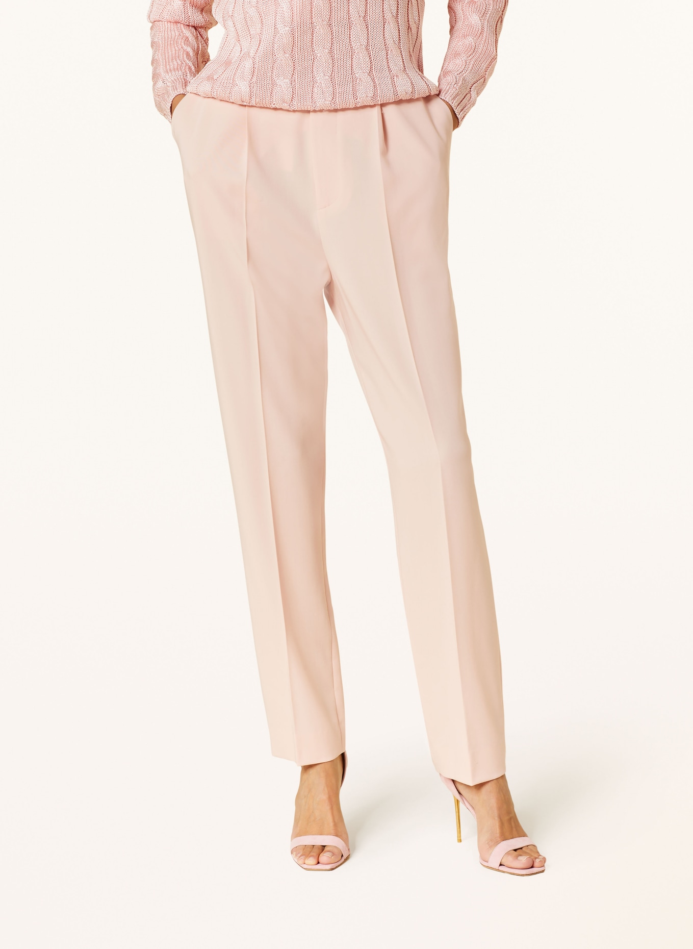 RALPH LAUREN Collection Trousers EVANNE, Color: LIGHT PINK (Image 5)