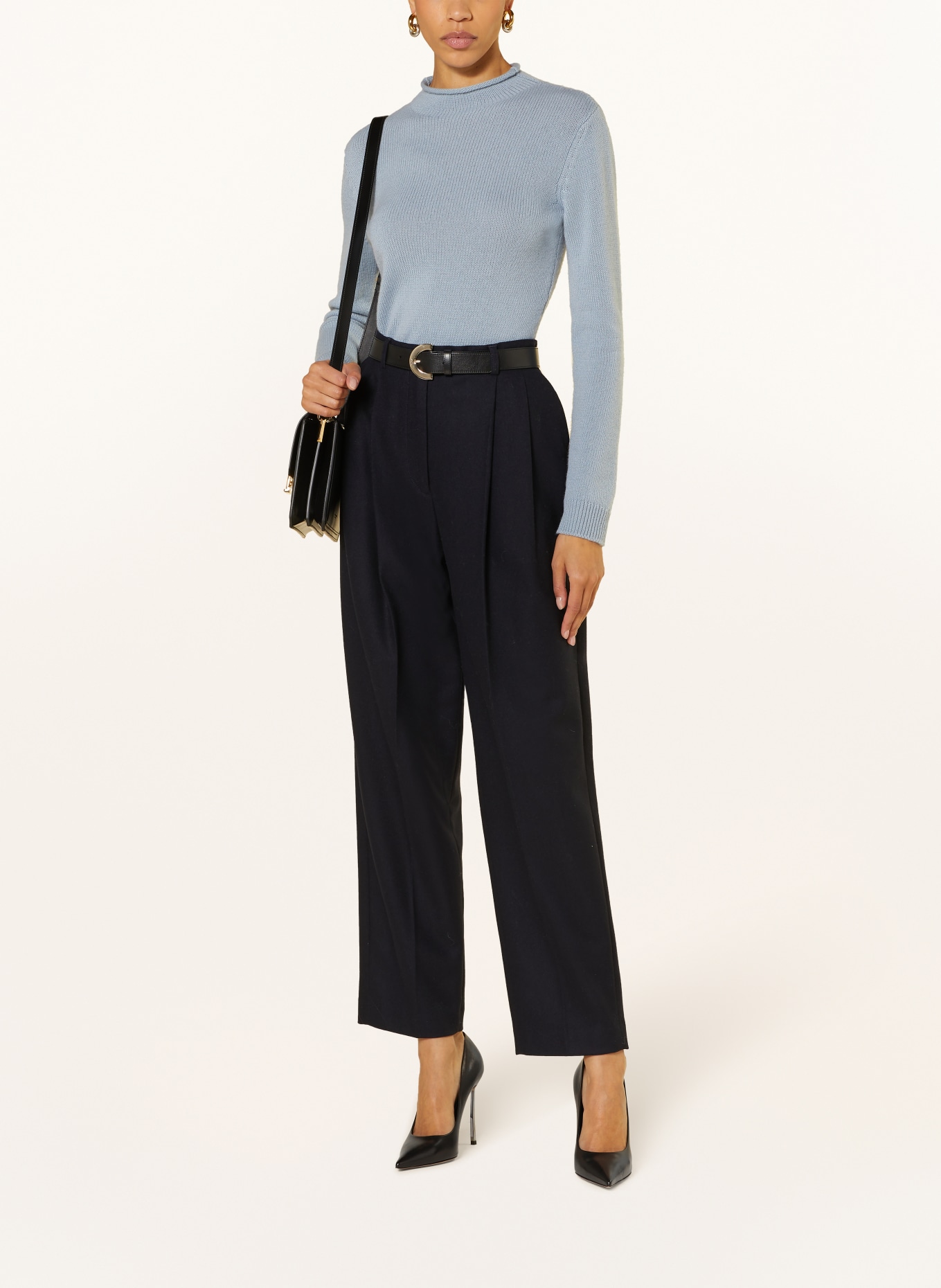 RALPH LAUREN Collection Cashmere-Pullover, Farbe: BLAUGRAU (Bild 2)