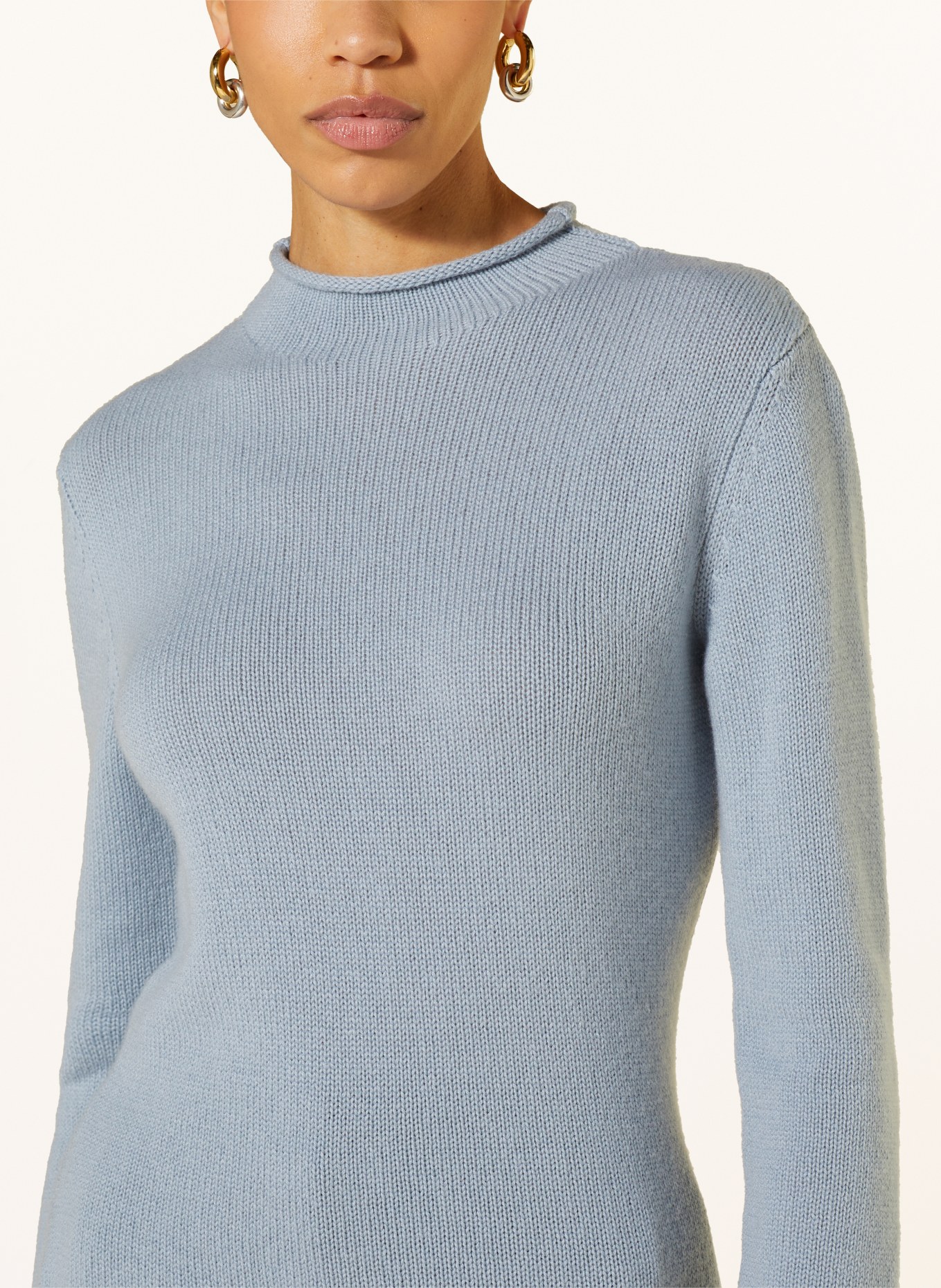 RALPH LAUREN Collection Cashmere-Pullover, Farbe: BLAUGRAU (Bild 4)