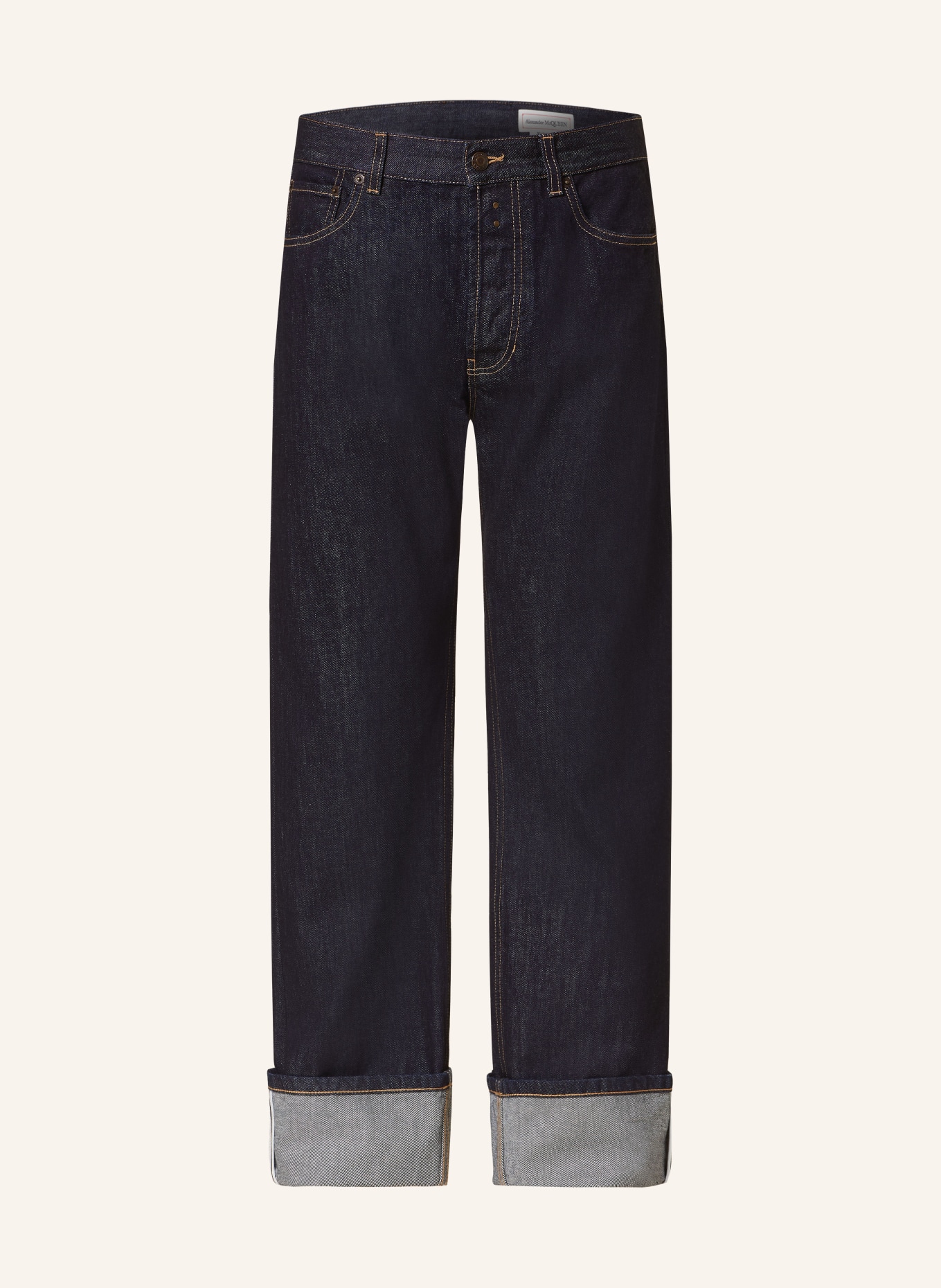 Alexander McQUEEN Jeans Regular Fit, Farbe: 4244 INDIGO (Bild 1)