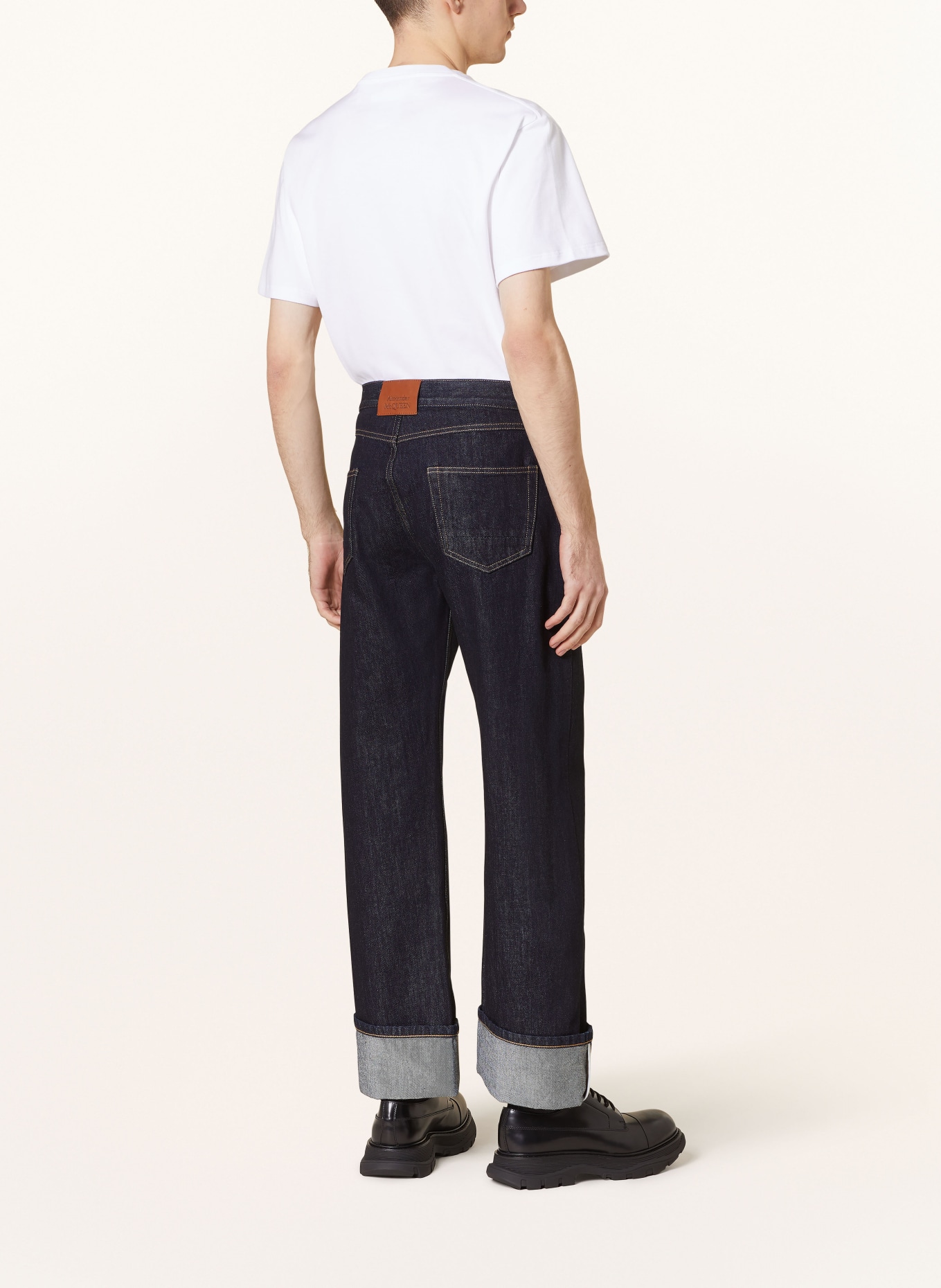 Alexander McQUEEN Jeans regular fit, Color: 4244 INDIGO (Image 3)