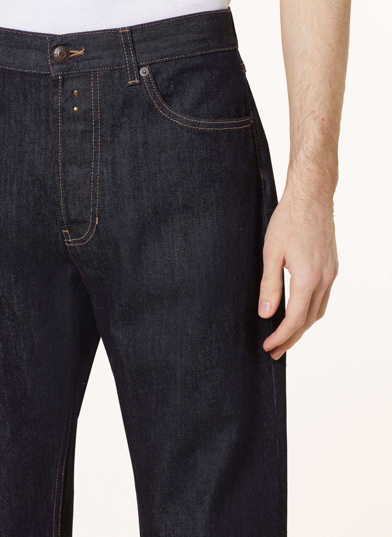 Alexander McQUEEN Jeans Regular Fit, Farbe: 4244 INDIGO (Bild 5)