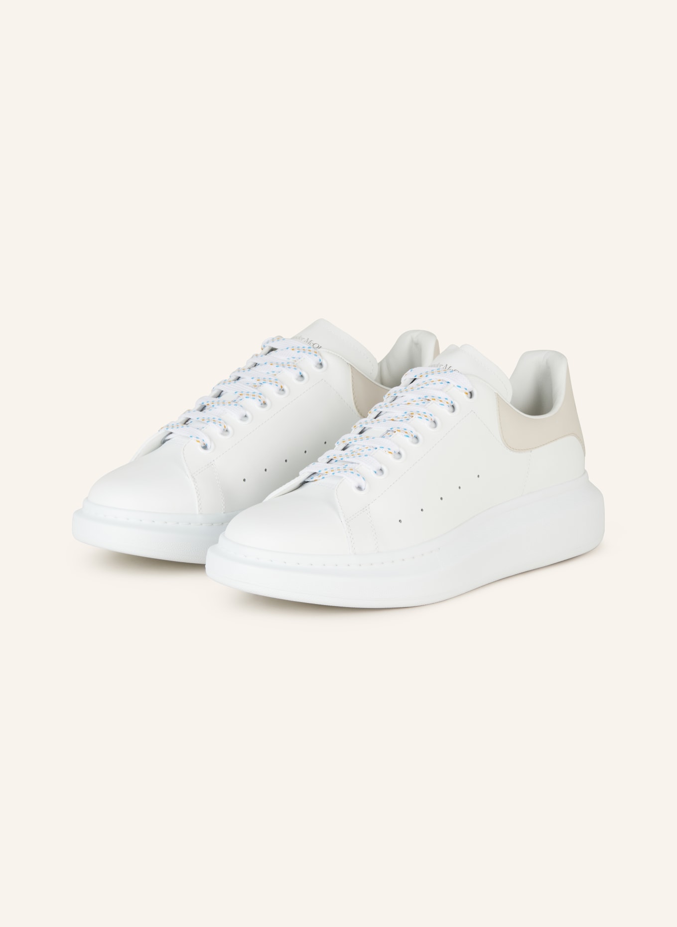 Alexander McQUEEN Sneakers, Color: WHITE/ BEIGE (Image 1)
