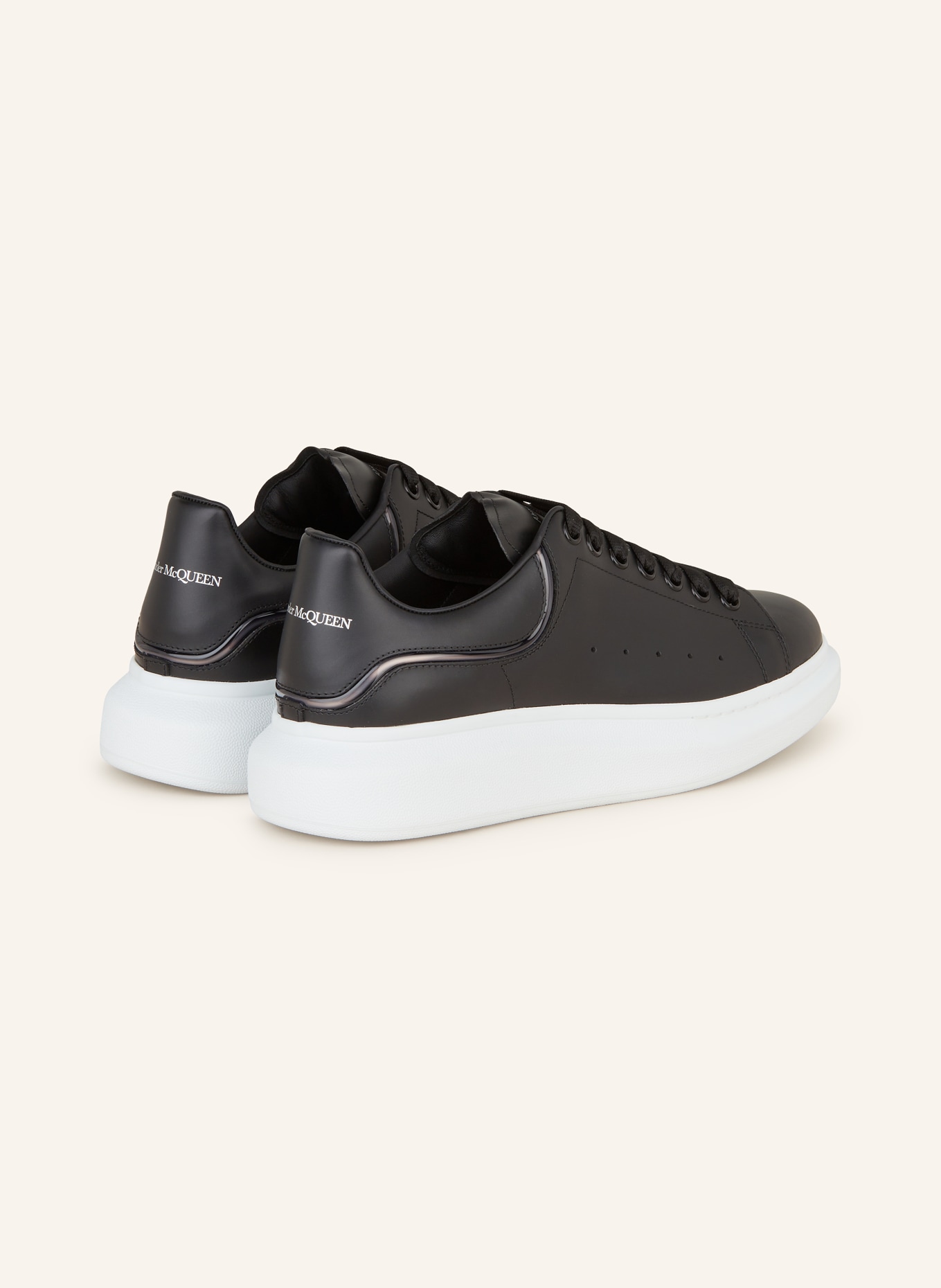 Alexander McQUEEN Sneakers in black/ white