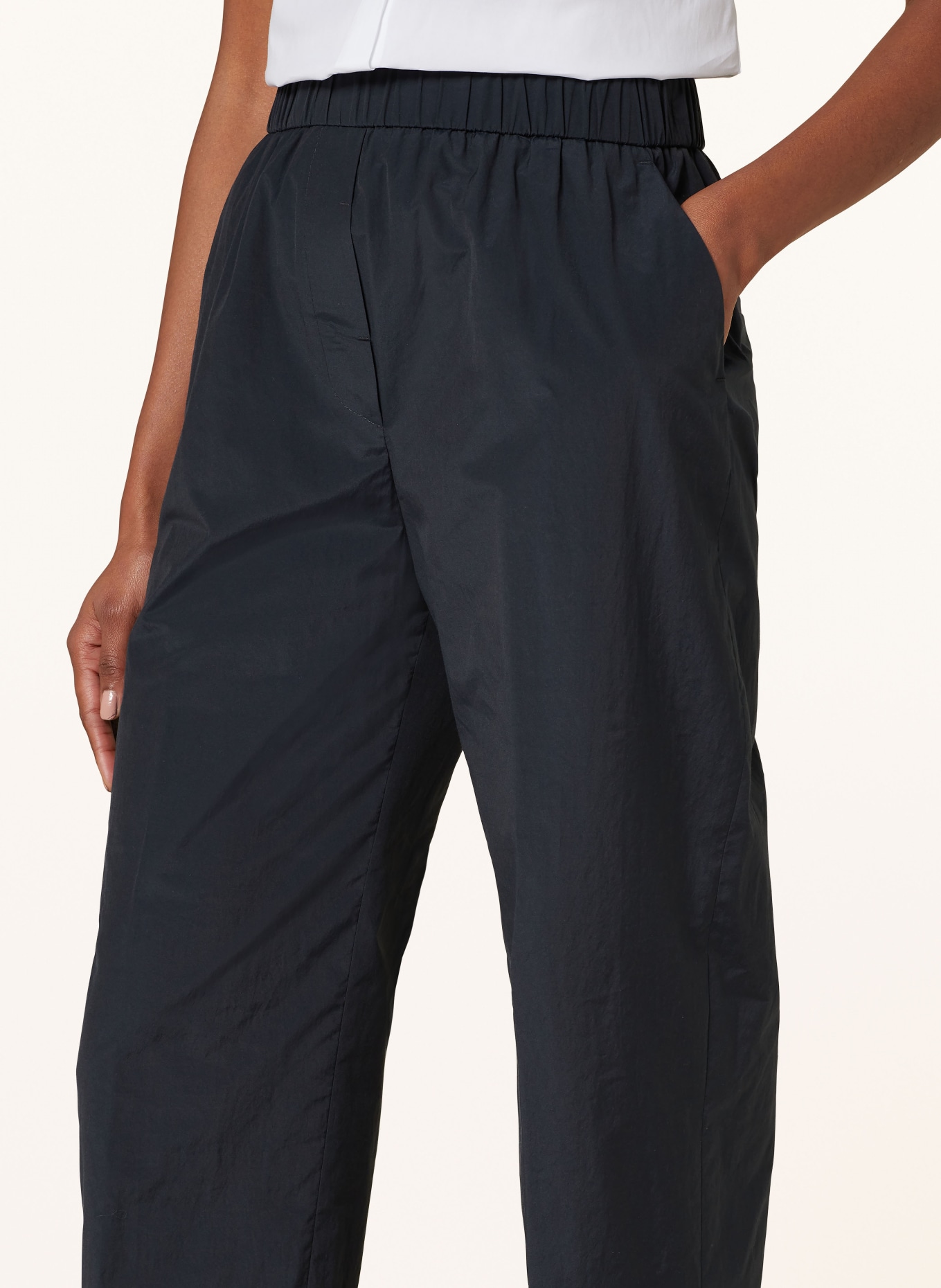 PESERICO Trousers, Color: DARK BLUE (Image 5)