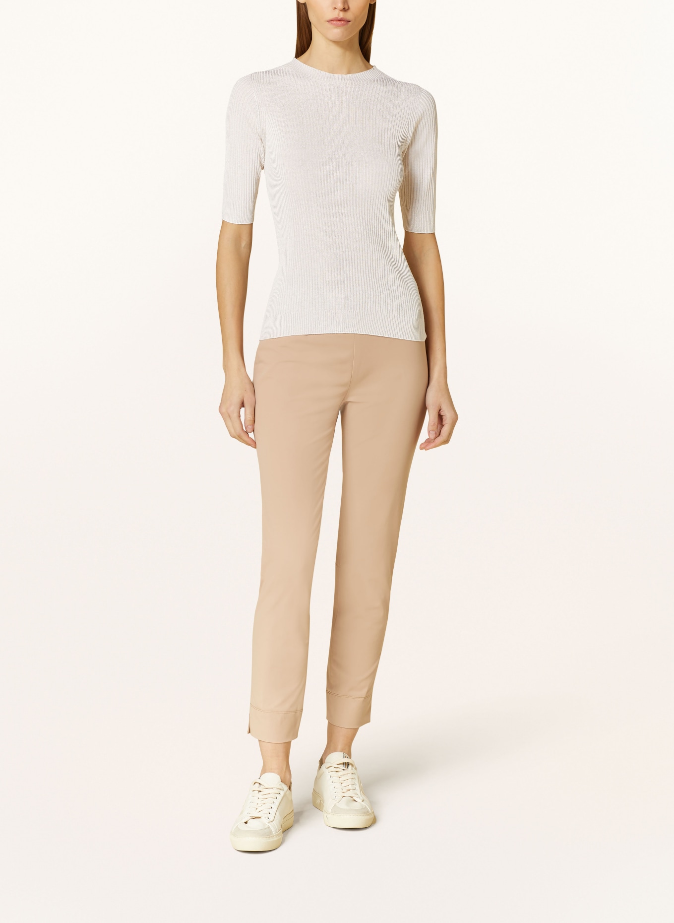 PESERICO Knit shirt, Color: WHITE (Image 2)