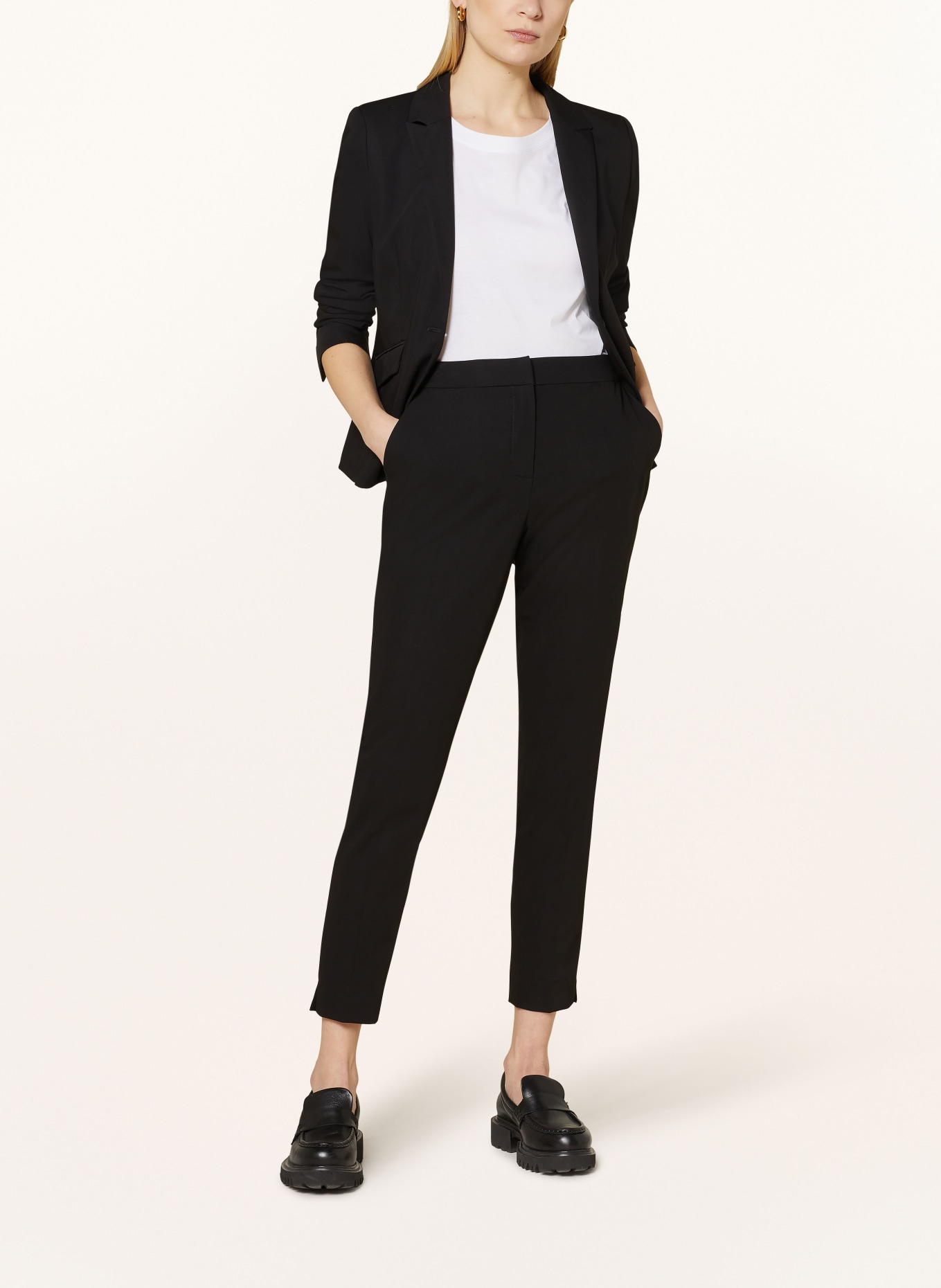 darling harbour Trousers, Color: BLACK (Image 2)
