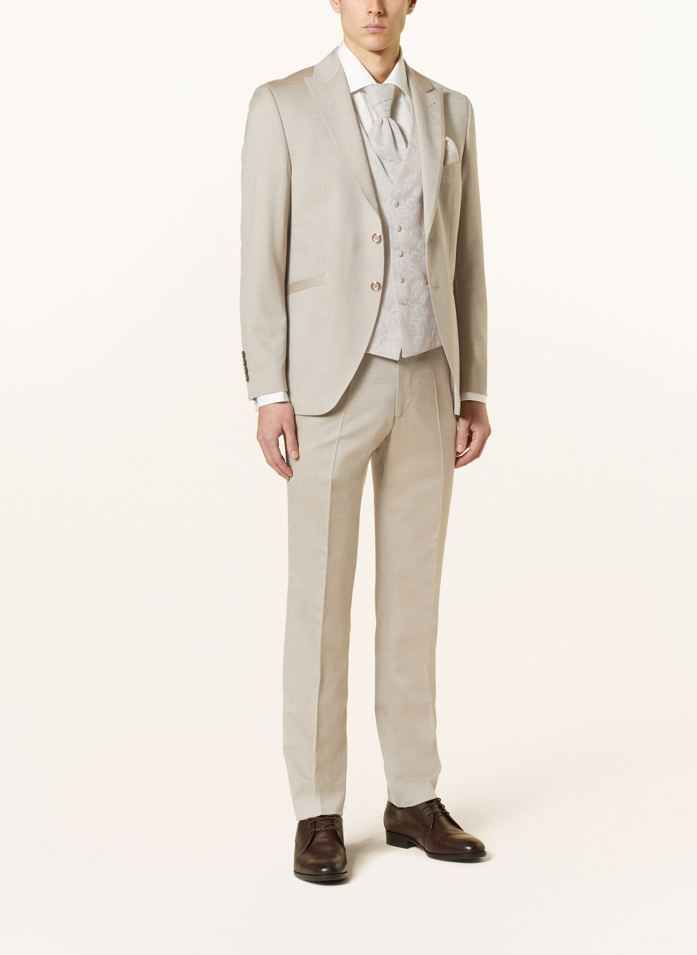 WILVORST Tailored jacket extra slim fit, Color: 068 Cappuccino (Image 2)