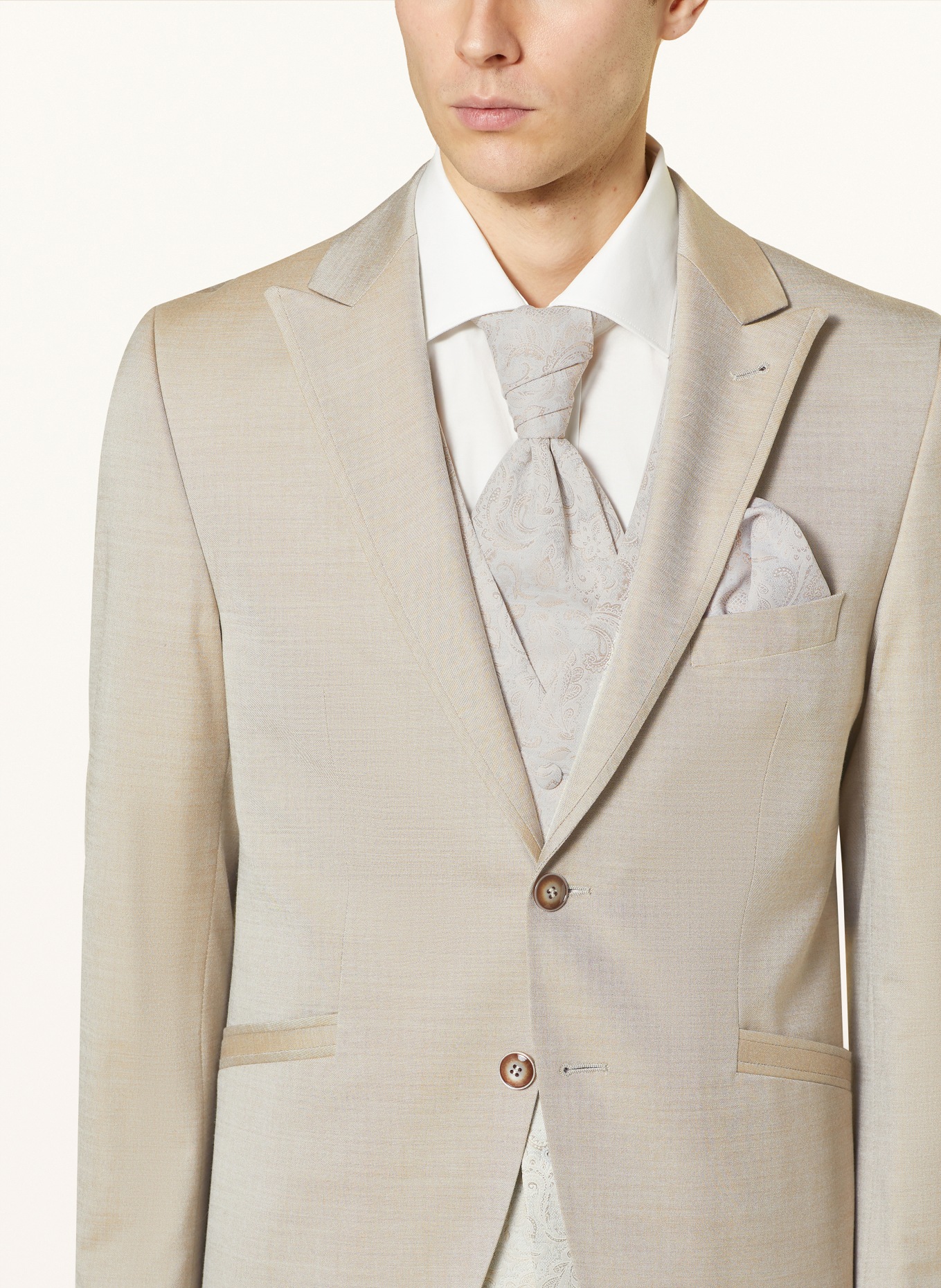 WILVORST Tailored jacket extra slim fit, Color: 068 Cappuccino (Image 5)