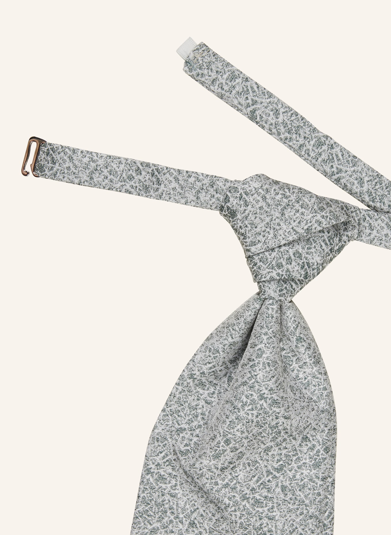WILVORST Set: Krawatte und Einstecktuch, Farbe: GRÜN (Bild 2)