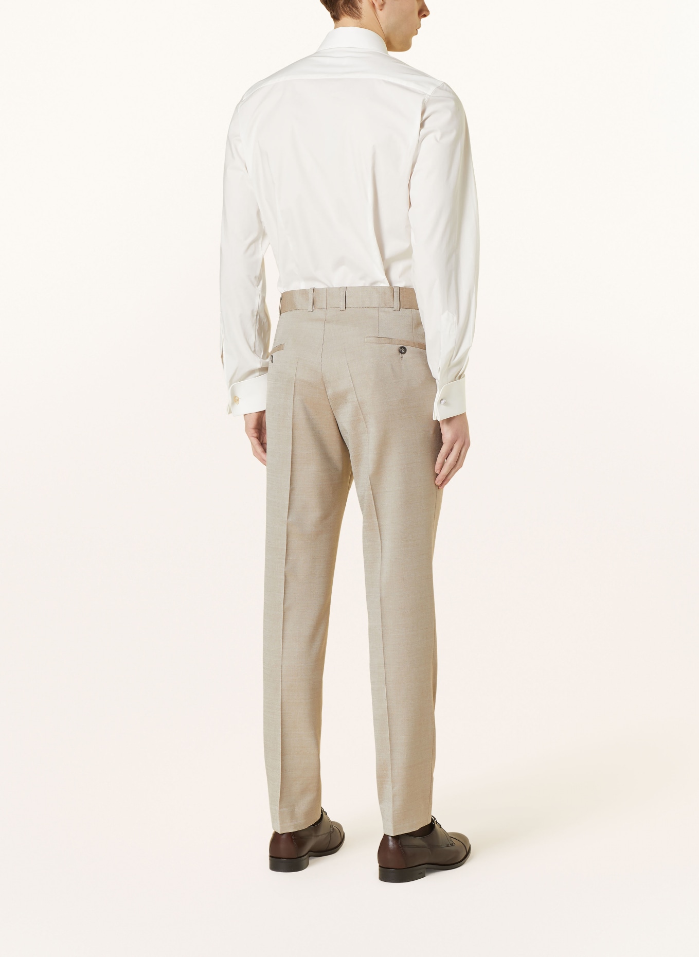WILVORST Suit trousers extra slim fit, Color: 068 Cappuccino (Image 4)