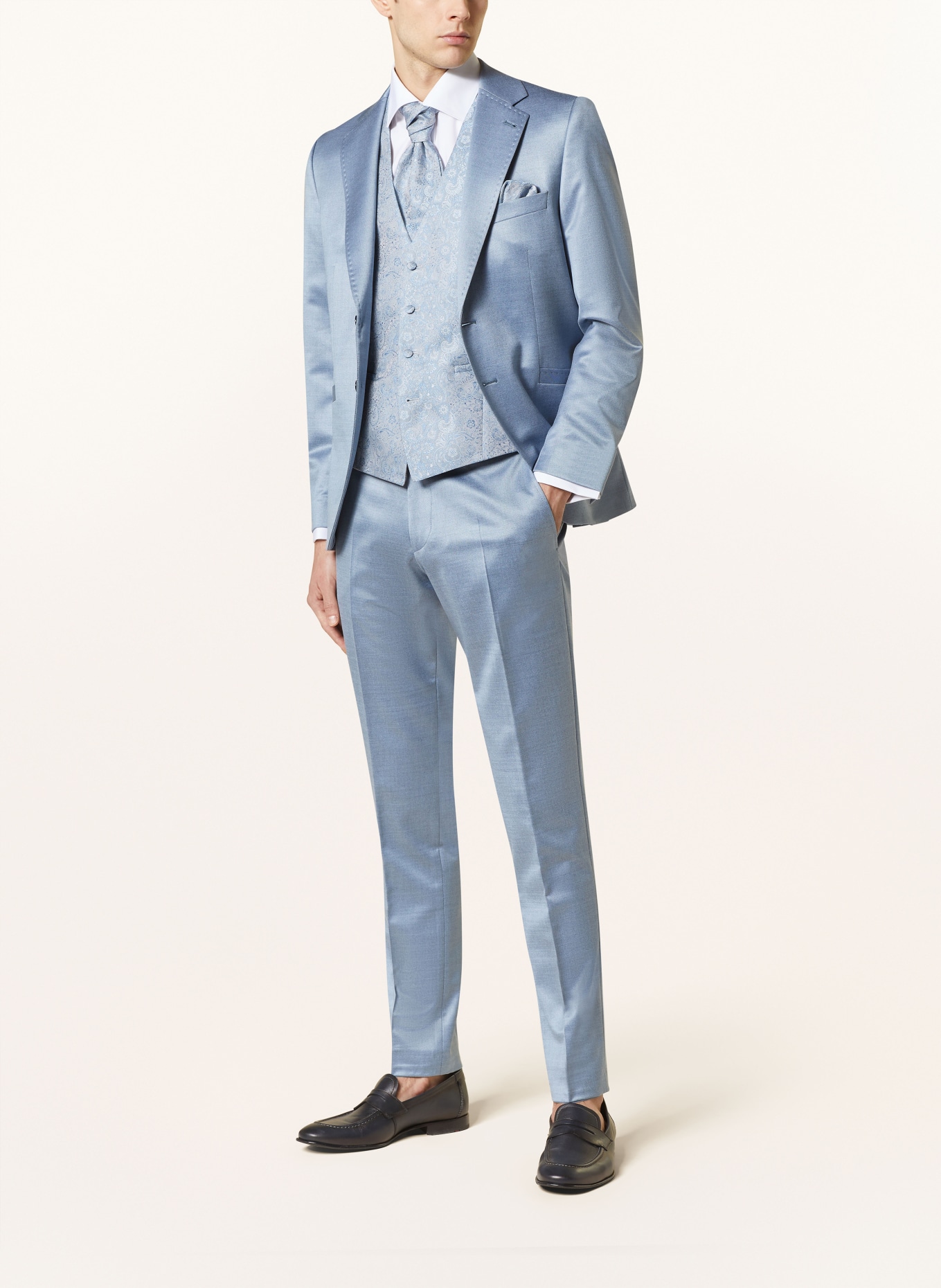 WILVORST Suit jacket extra slim fit, Color: LIGHT BLUE (Image 2)